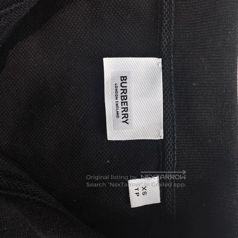 Burberry Burberry Black Polo Shirt with Logo. Size US XS / EU 42 / 0 - 3 Thumbnail