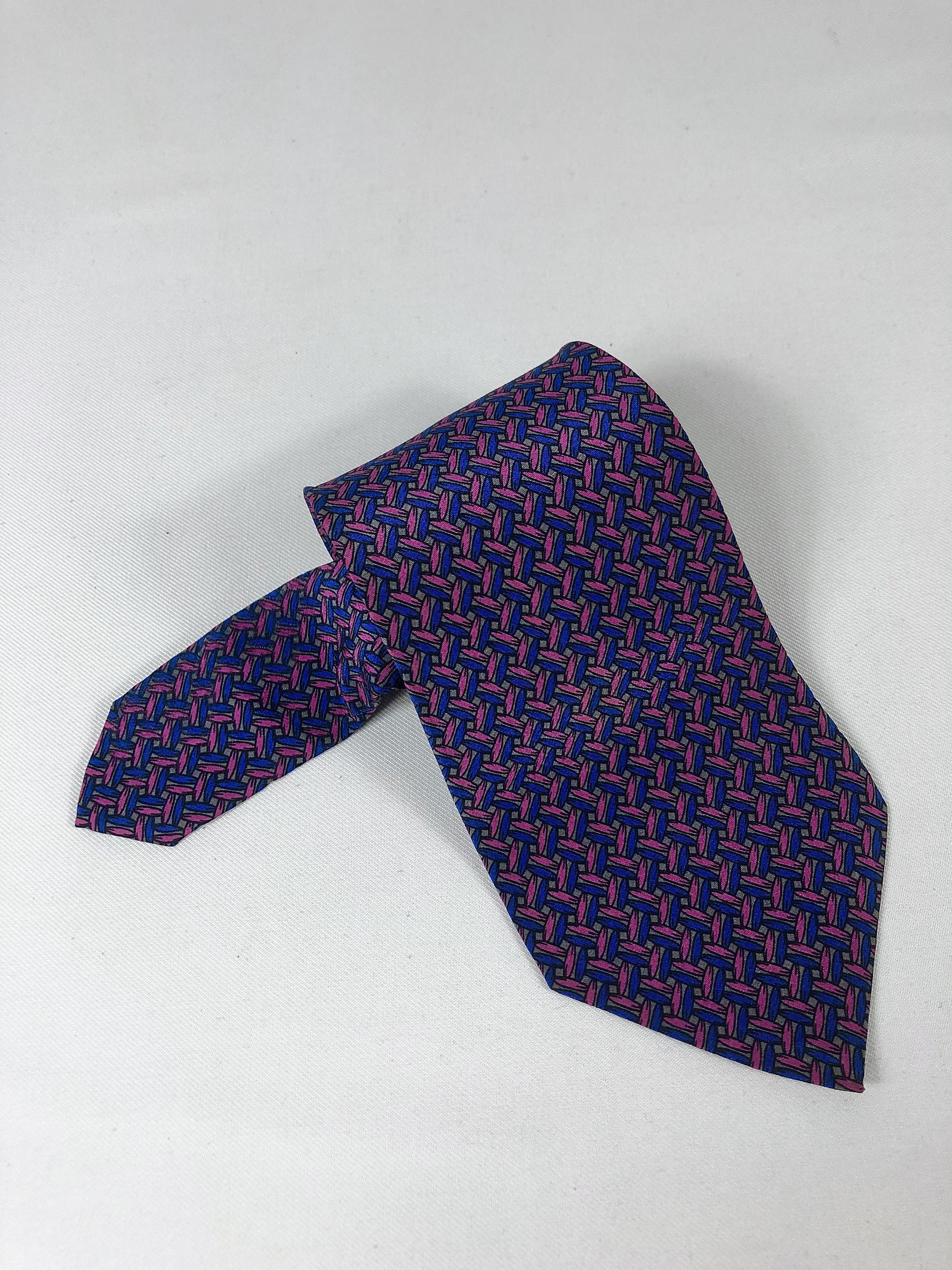 Yves Saint Laurent Rare Vintage Yves Saint Laurent YSL Silk Tie Made in Italy Size ONE SIZE - 10 Thumbnail