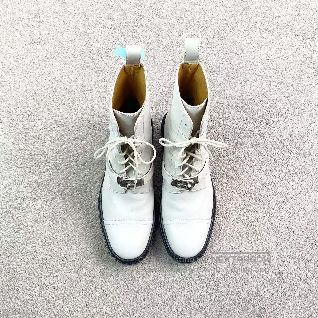 Hermes Hermes Kelly buckled Martin's boots| Size US 7 / IT 37 - 2 Thumbnail