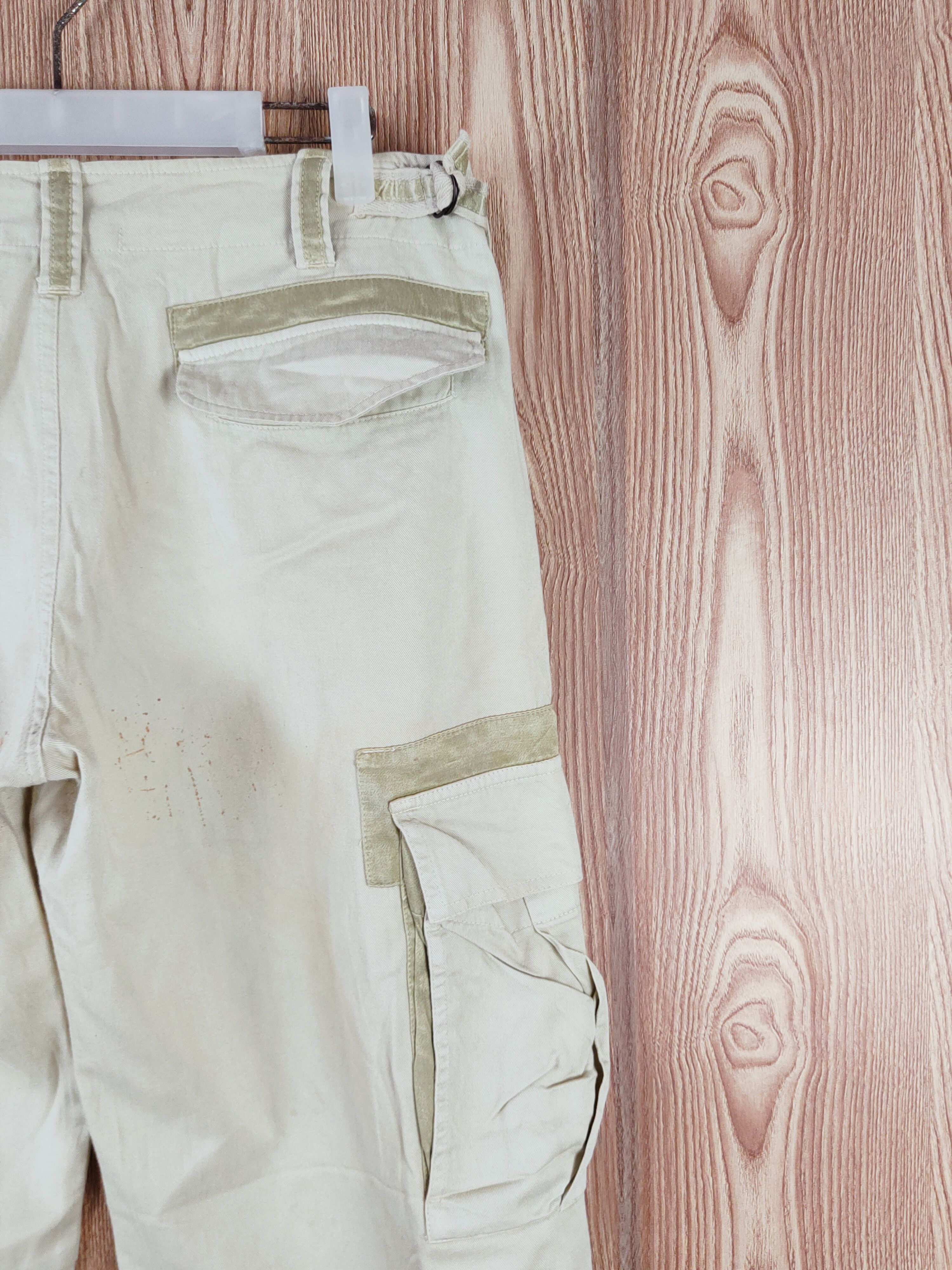 Japanese Brand D Johny Was Green Multipocket Tactical Cargo Pants #W525 Size US 32 / EU 48 - 10 Thumbnail