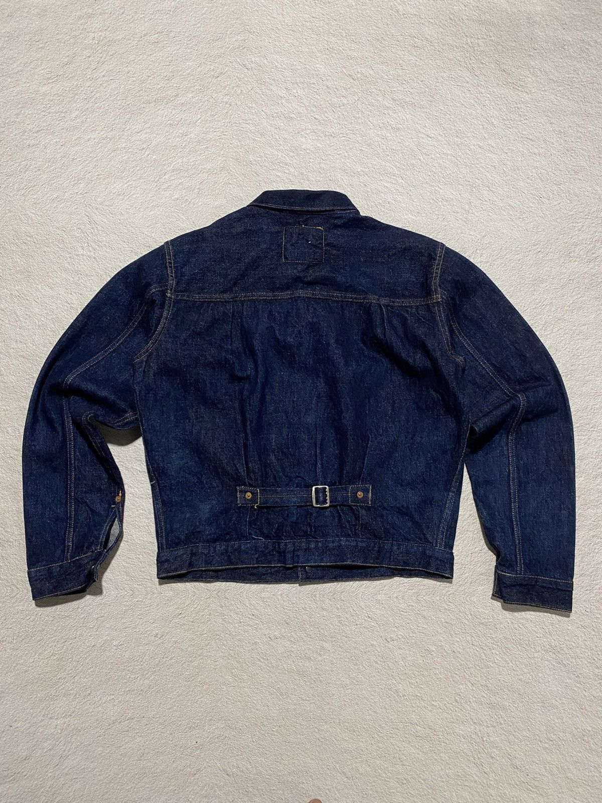 Denime DENIME JAPAN SELVEDGE TYPE 1 TRUCKER JACKET Size US M / EU 48-50 / 2 - 4 Thumbnail