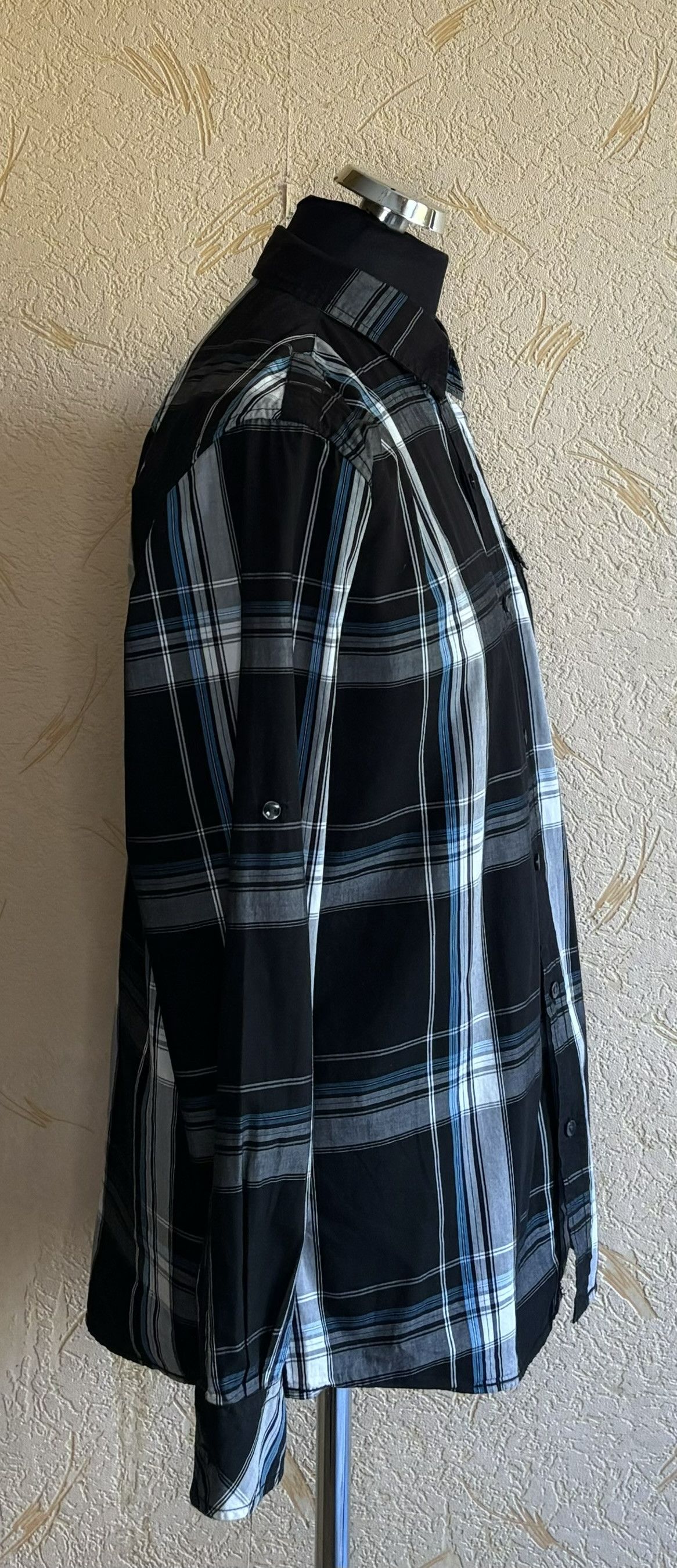 Paul Smith Paul Smith Italian Fit 69 black white check shirt size XL Size US XL / EU 56 / 4 - 4 Thumbnail