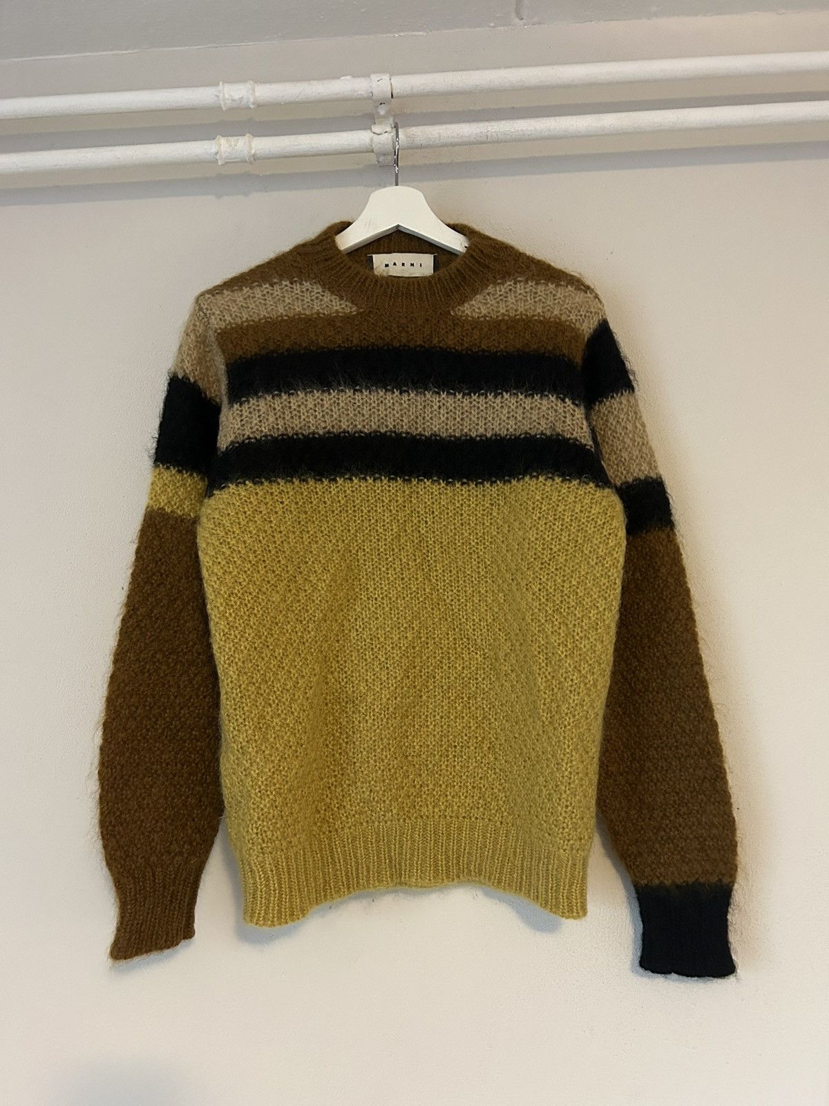 image of Marni Mohair Knit Sweater, Men's (Size Small)