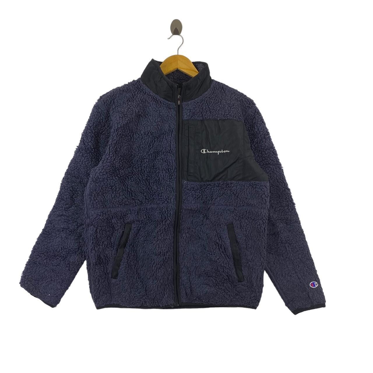 Champion CHAMPION Deep Pile Sherpa Retro X Pocket Fleece Jacket Size M / US 6-8 / IT 42-44 - 1 Thumbnail