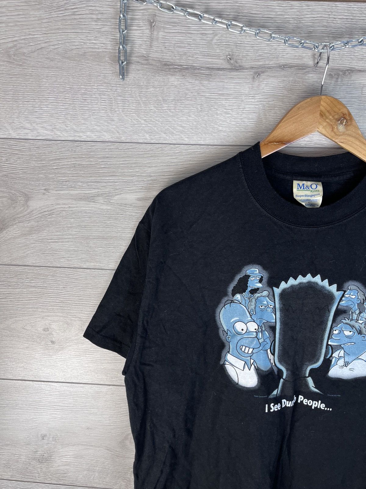 Fruit Of The Loom Vintage Men’s The Simpsons I See Dead People Graphic Promo Size US L / EU 52-54 / 3 - 2 Thumbnail