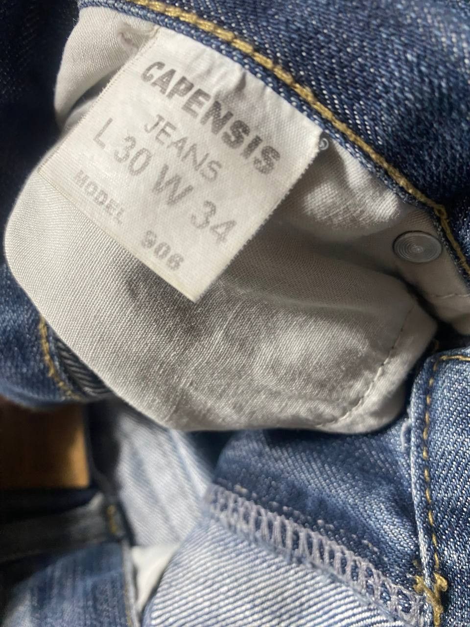 Japanese Brand CDG Dolce Gabbana Style y2k Denim Camo Military Pants Jeans Size US 30 / EU 46 - 8 Thumbnail