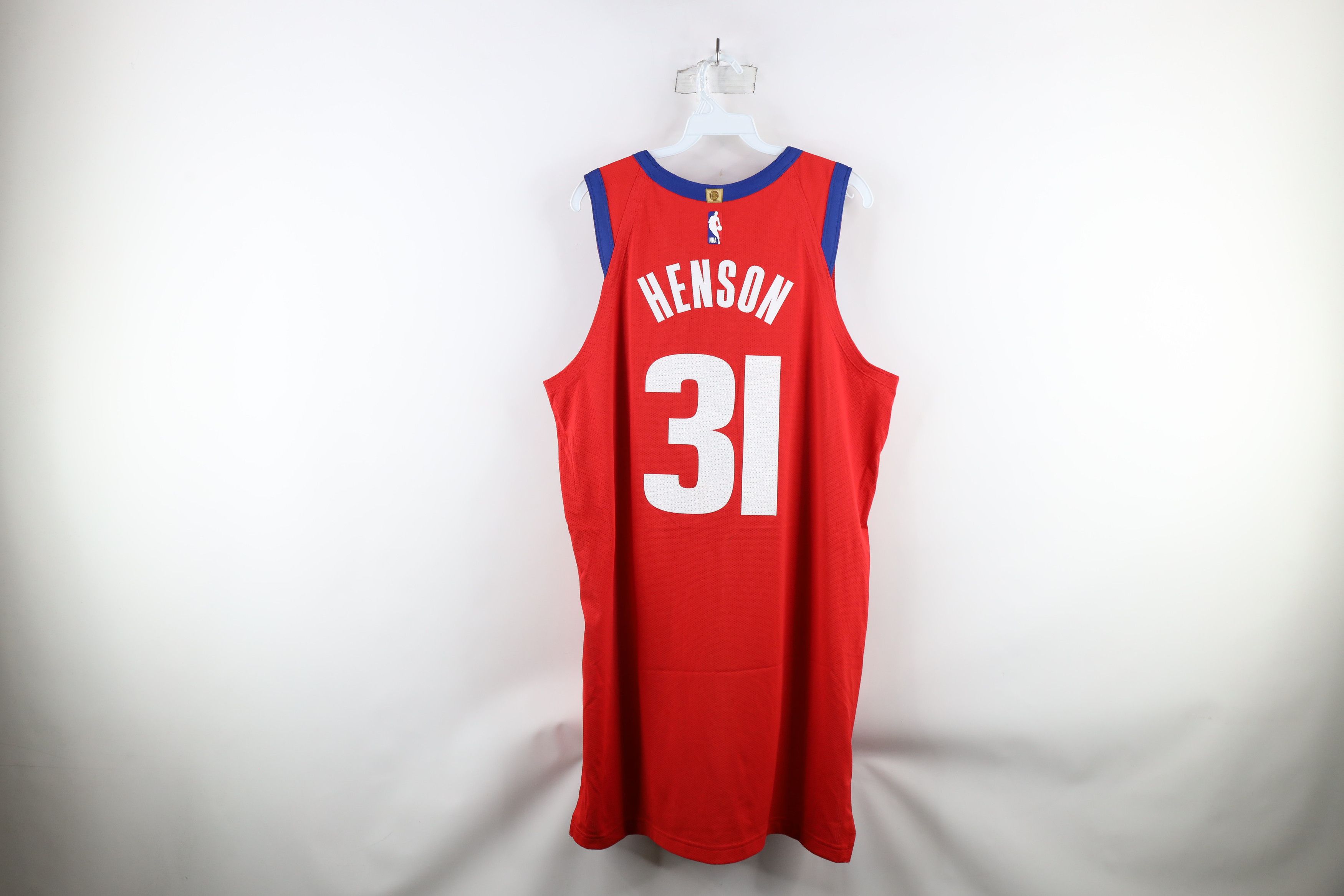 Nike × Vintage Nike Vaporknit NBA John Henson Pistons Basketball Jersey Size US XL / EU 56 / 4 - 13 Thumbnail
