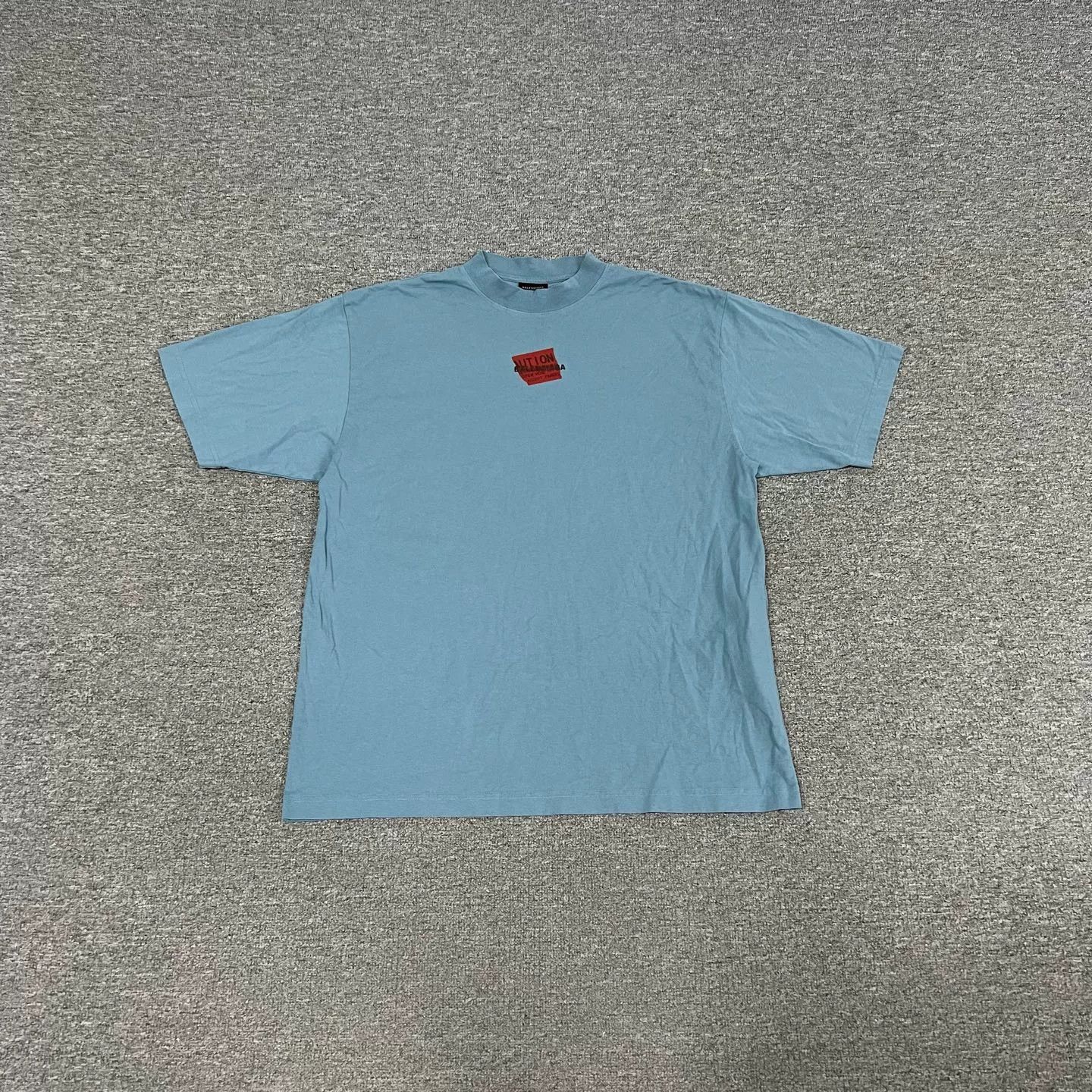 Balenciaga Balenciaga 25FW Tape Short-Sleeve T-Shirt Size US S / EU 44-46 / 1 - 1 Thumbnail