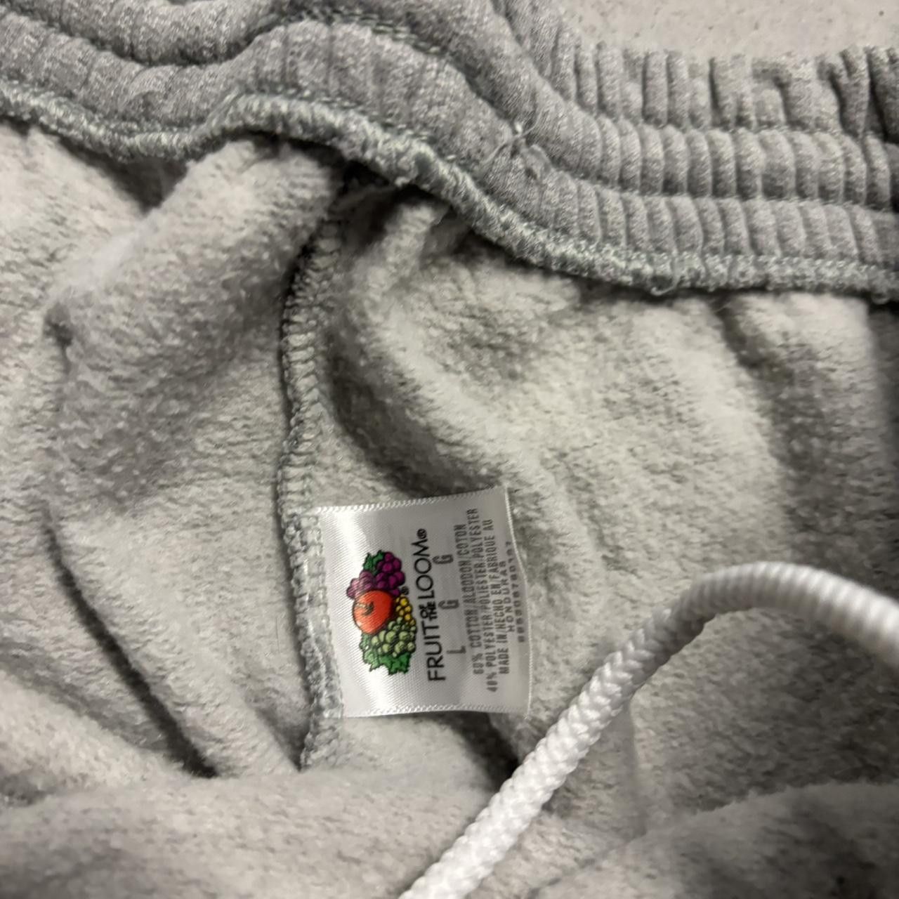 Japanese Brand × Vintage Crazy Vintage Y2K/2000s Light Grey Skater Essential Sweatpants! Size US 34 / EU 50 - 6 Thumbnail