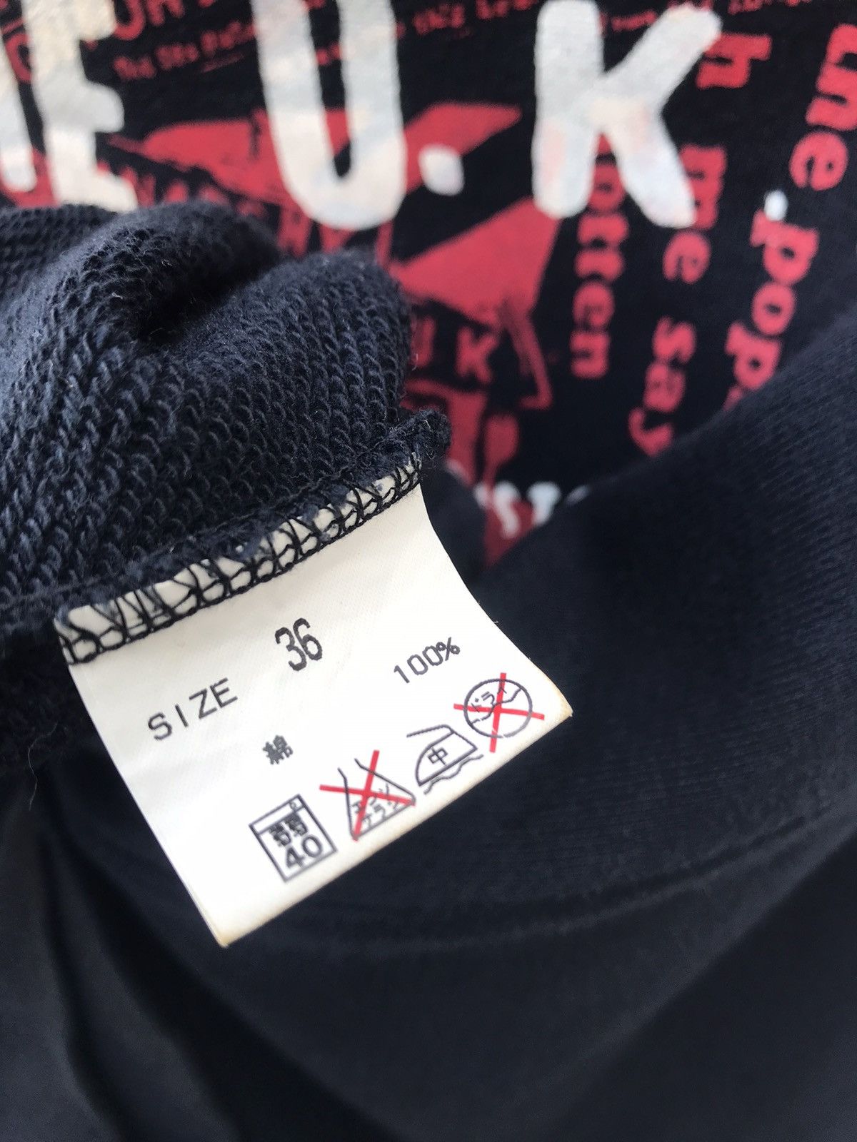 Band Tees Vintage Sex Pistols Anarchy in the UK Punk Sweater Hoodie Size US M / EU 48-50 / 2 - 10 Thumbnail