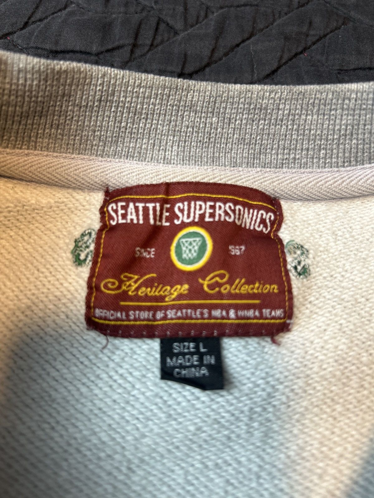 Vintage Seattle supersonics crewneck Size US L / EU 52-54 / 3 - 5 Thumbnail
