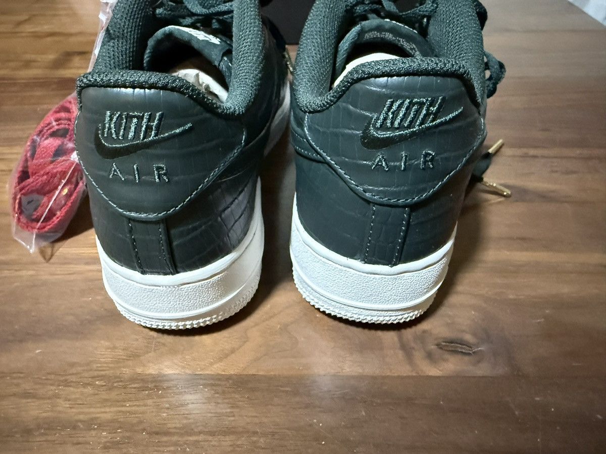 Kith × Nike Kith for Nike GS Air Force 1 Black Spruce Men’s 6.5/Wom 8 Size US 6.5 / EU 39-40 - 6 Thumbnail