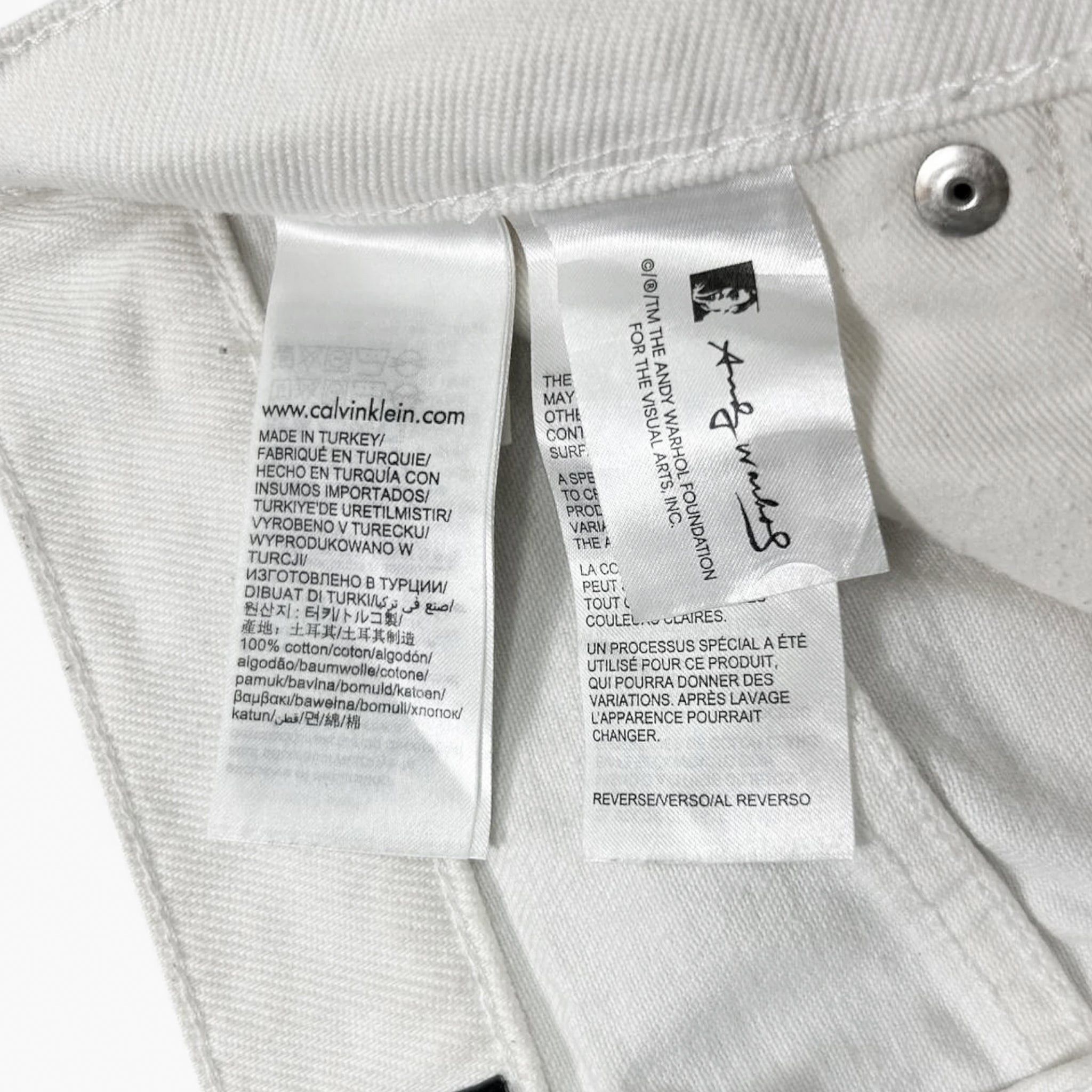 Calvin Klein 205W39NYC Calvin Klein x Andy Warhol Portrait Pants Size 25" / US 0 / IT 36 - 9 Thumbnail
