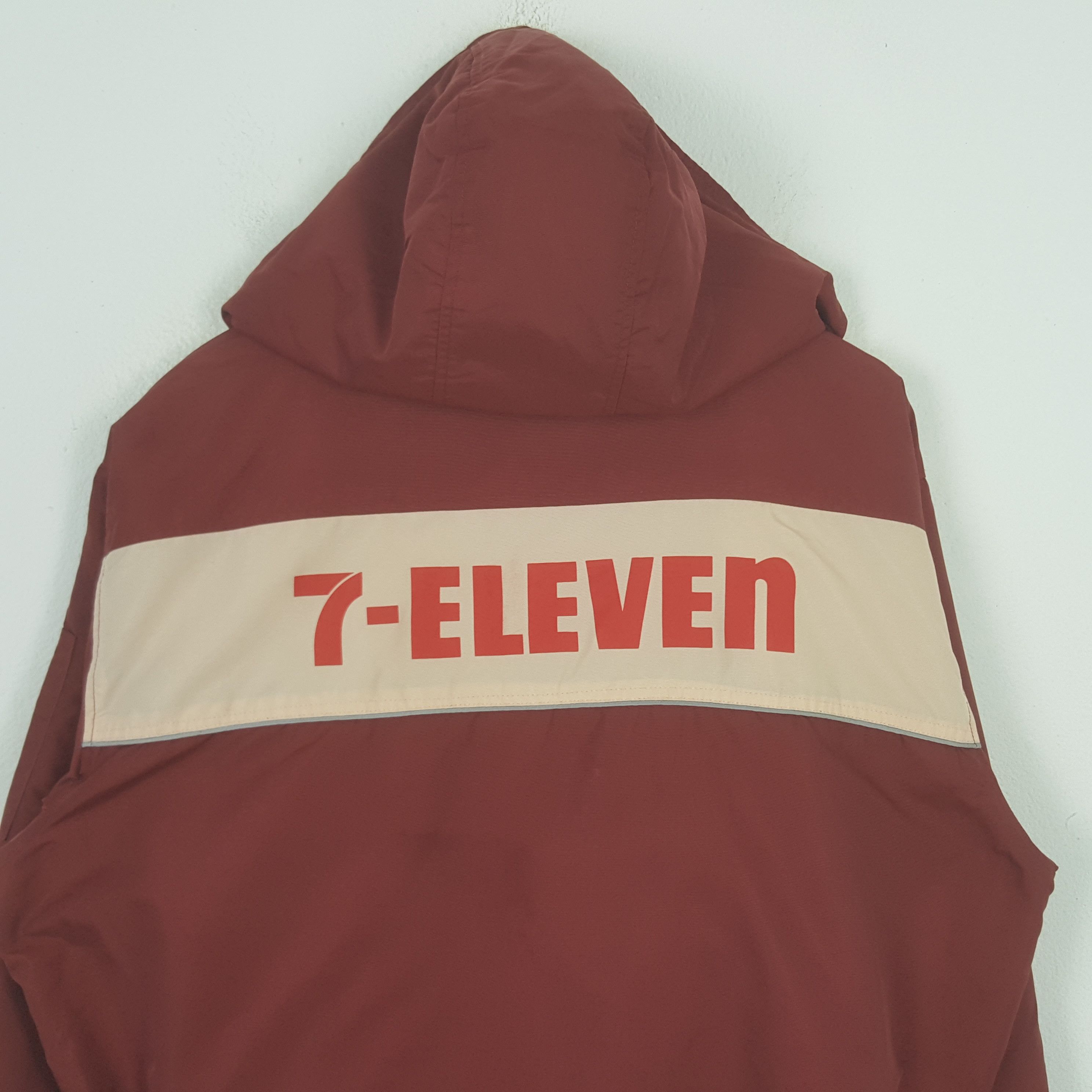 Japanese Brand Vintage 7 Eleven Japanese Uniform Hoodies Jacket C300N30 Size US XL / EU 56 / 4 - 2 Thumbnail