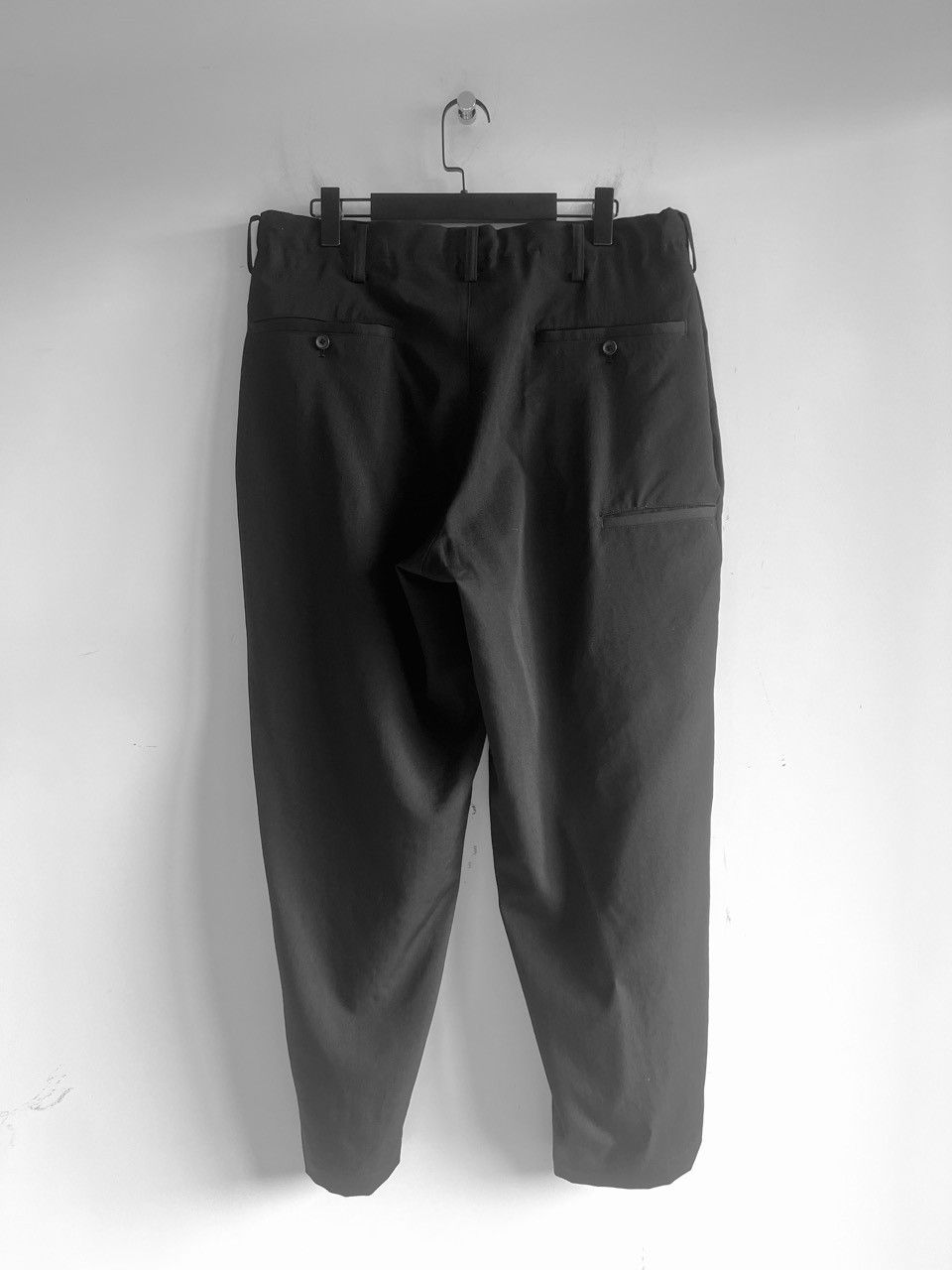 Yohji Yamamoto Yohji Yamamoto Pour Homme Wool SIDE 3ST TUCK PANTS TrouserS Size US 30 / EU 46 - 2 Thumbnail
