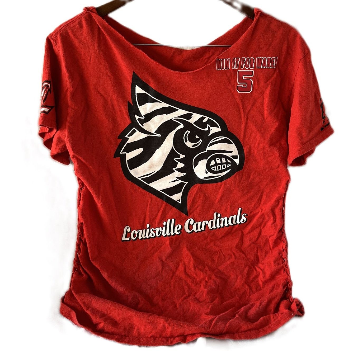 Other 2013 UofL Final Four Win it for Ware Braided Sides Tee Shirt Size S / US 4 / IT 40 - 1 Thumbnail