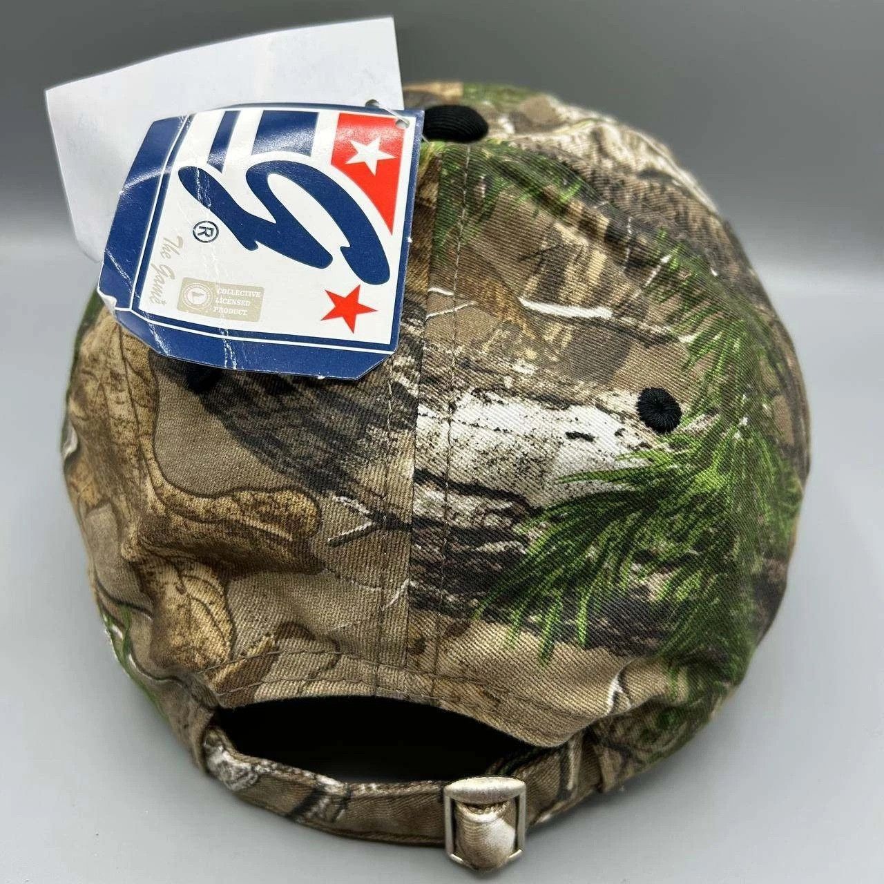 The Game Vintage USMC Hat Men Realtree Camo Strap Back Cotton Size ONE SIZE - 5 Thumbnail
