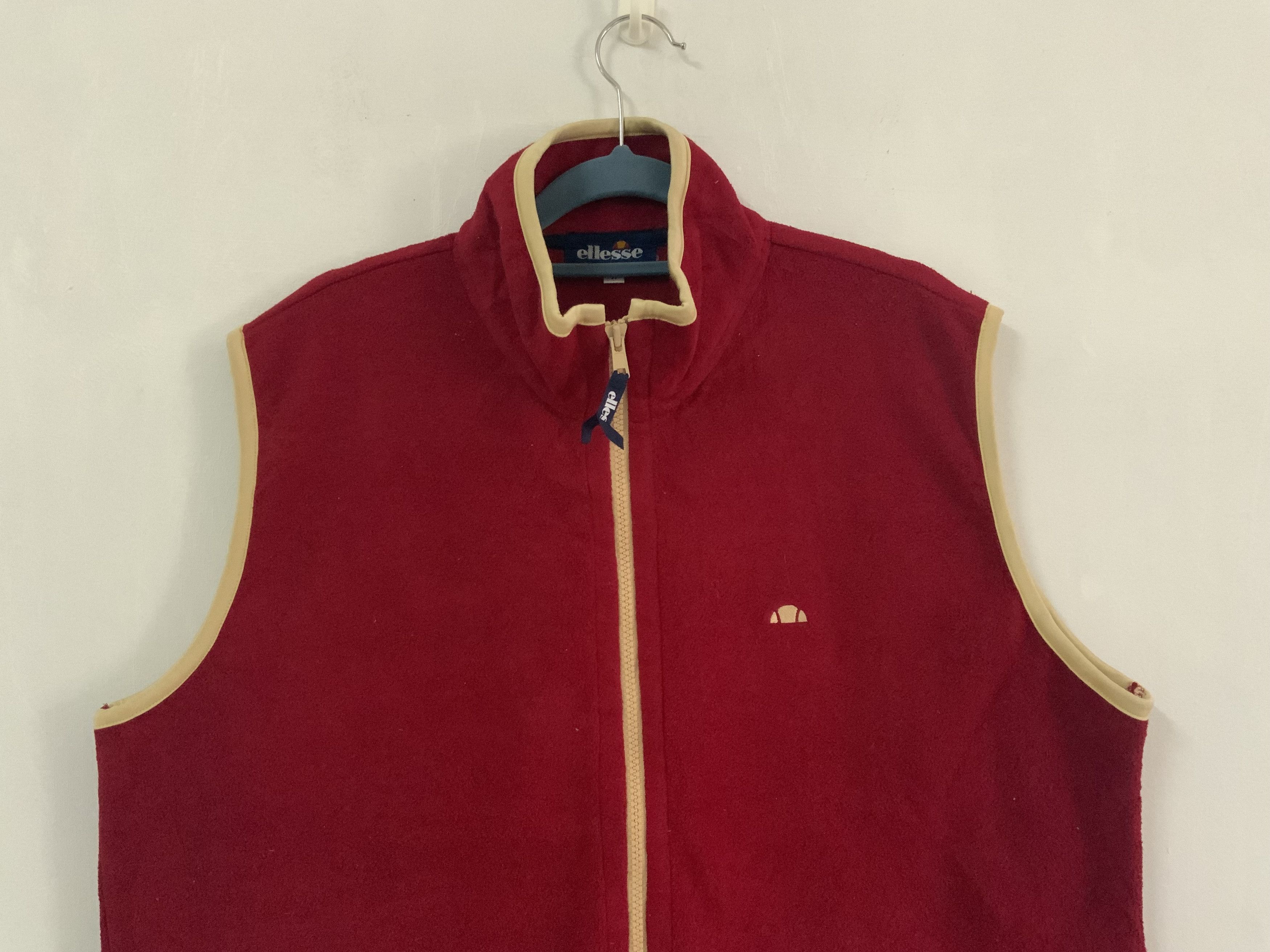 Ellesse Ellesse Velvet Maroon Winter Session Vest Size US L / EU 52-54 / 3 - 3 Thumbnail