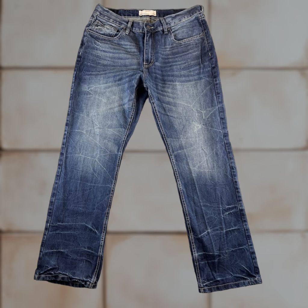 Ecko Unltd. VINTAGE ECKO UNLTD Jeans 36 Mens 36 Straight Regular Blue 90s Grunge Hip Hop Shirt Category: Jeans Size US 36 / EU 52 - 1 Thumbnail