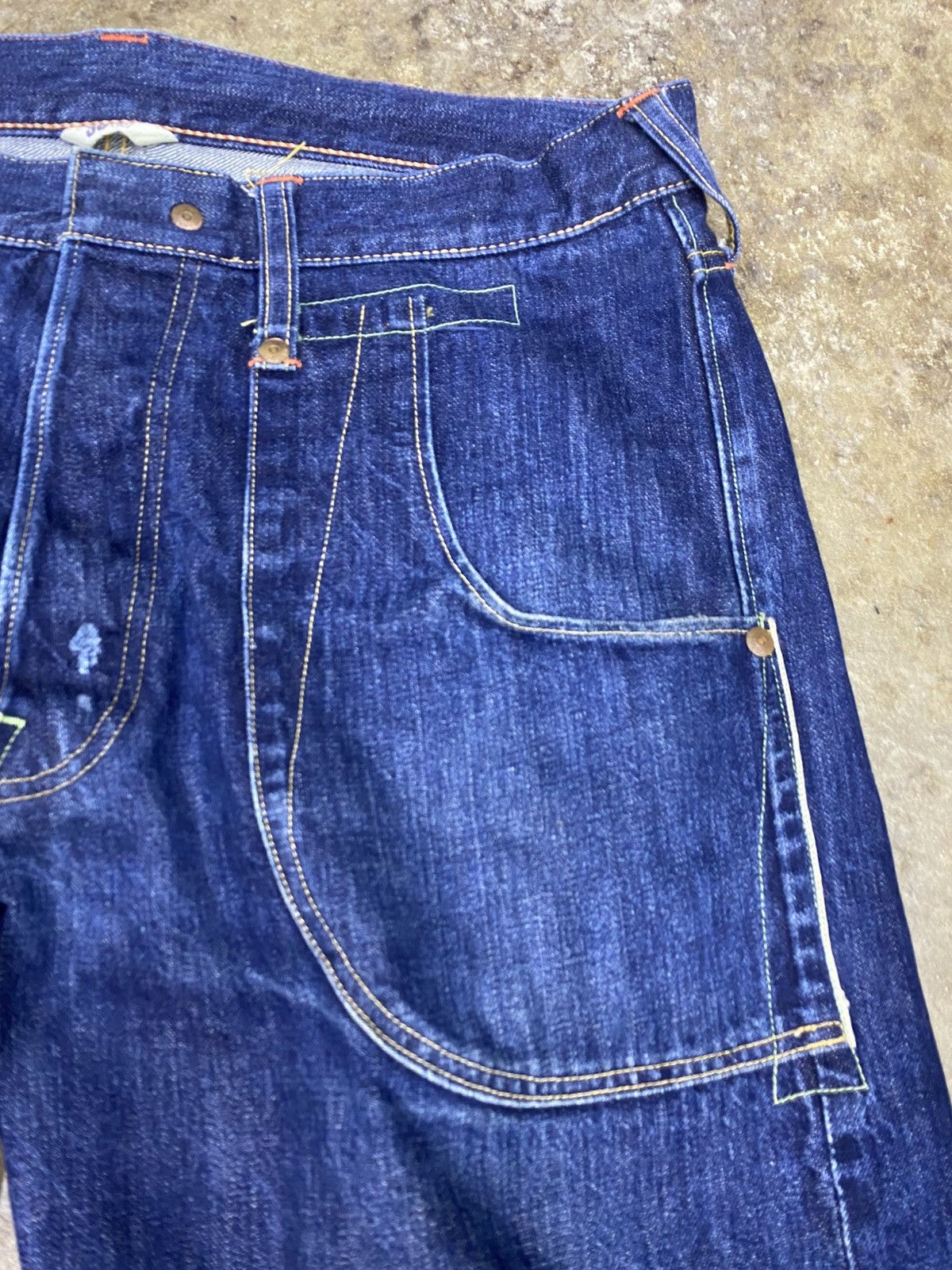 Edition Japan × Evisu × Vintage Evisu Special 9055 Philip Goss Jeans Size US 38 / EU 54 - 7 Thumbnail