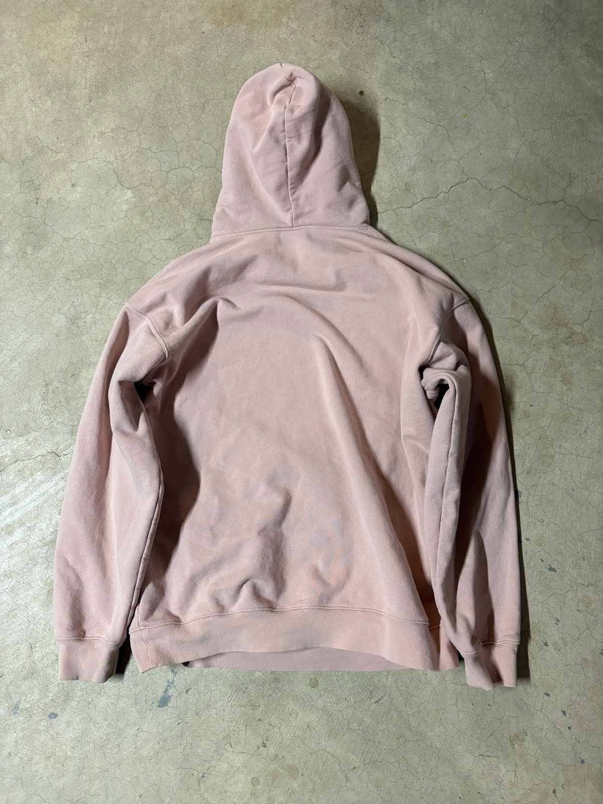 Dime Dime Classic Small Logo Hoodie Boxy Oversized Old Pink XL Size US XL / EU 56 / 4 - 3 Thumbnail