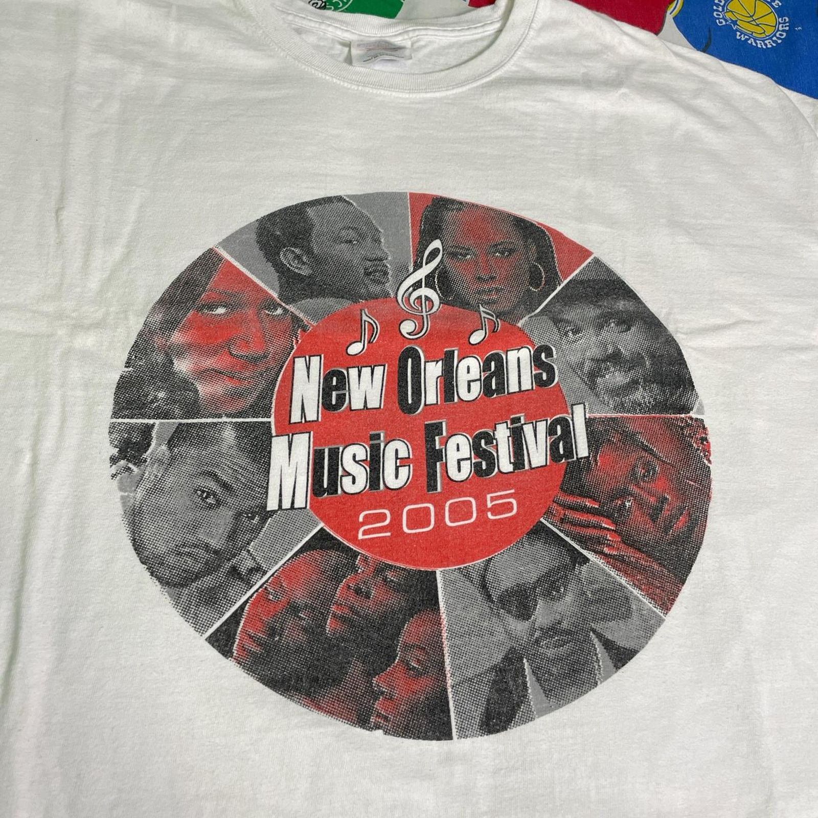 Vintage VTG 2005 New Orleans Music John Legend Kayne Aaliyah Tee Size US XXL / EU 58 / 5 - 3 Thumbnail