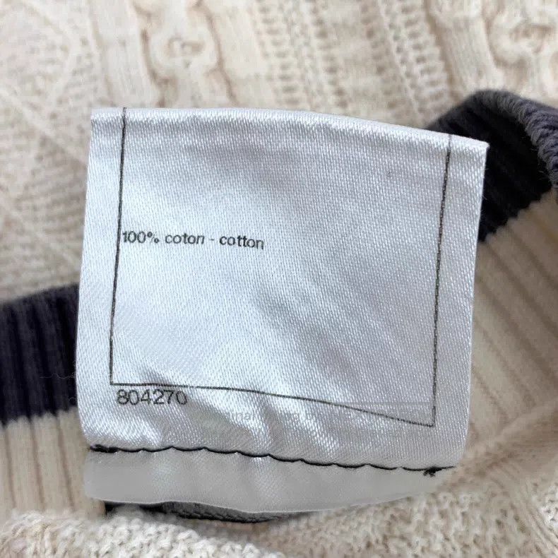 Chanel Chanel Beige jacquard cotton round-neck long-sleeved knitw Size XS / US 0-2 / IT 36-38 - 6 Thumbnail
