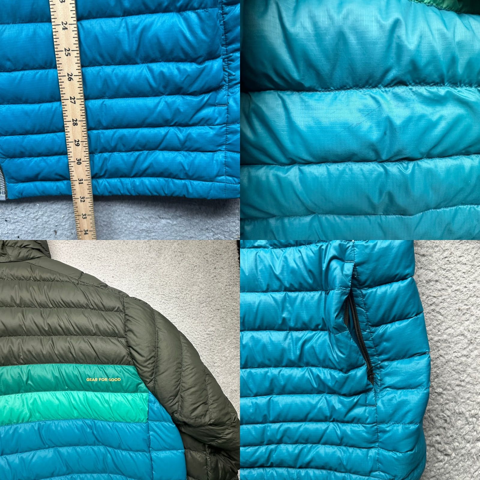 Cotopaxi Cotopaxi Men Jacket Hooded Down 800 Fill 3XL Puffer Nylon Zip Long Blue Gooseneck? Size US XXL / EU 58 / 5 - 8 Thumbnail