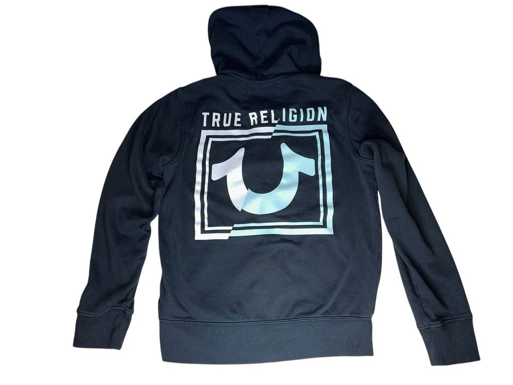 True Religion VTG Y2K True Religion Black Hoodie Sweatshirt Men's Small Size US S / EU 44-46 / 1 - 1 Thumbnail