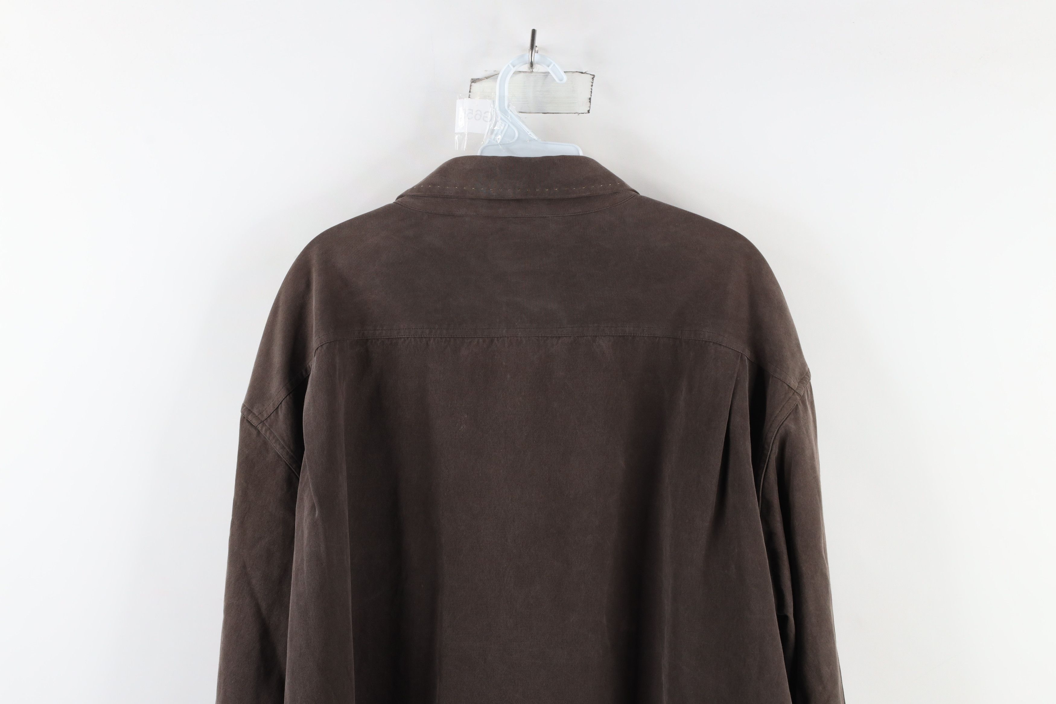 Nat Nast × Vintage Vintage Nat Nast Luxury Originals Heavyweight Button Shirt Size US XXL / EU 58 / 5 - 10 Thumbnail
