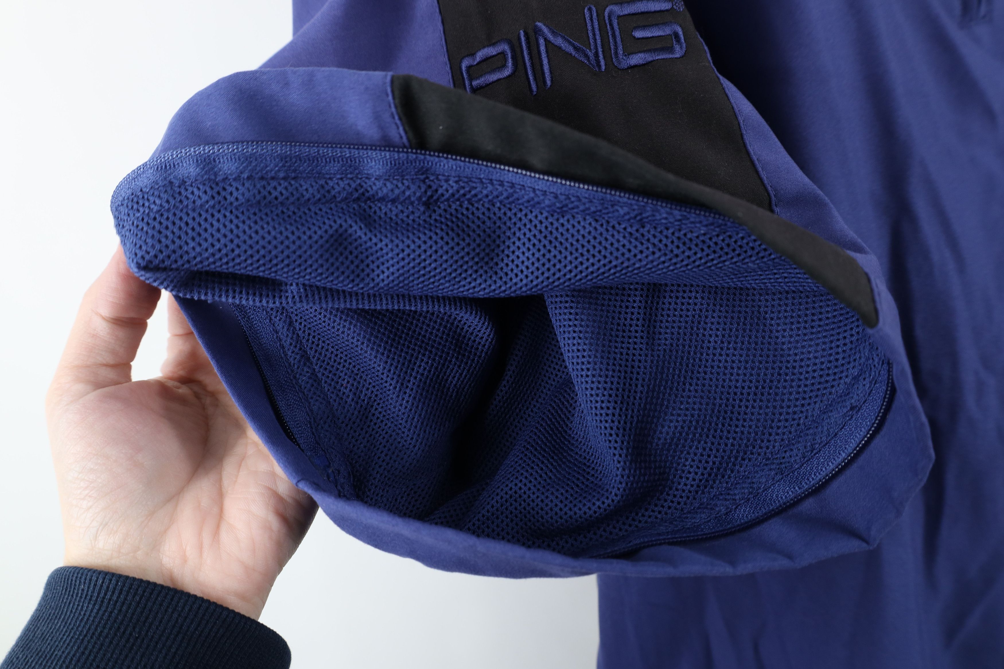 PING Vintage Ping Golf Spell Short Sleeve Pullover Jacket Blue Size US XL / EU 56 / 4 - 6 Thumbnail