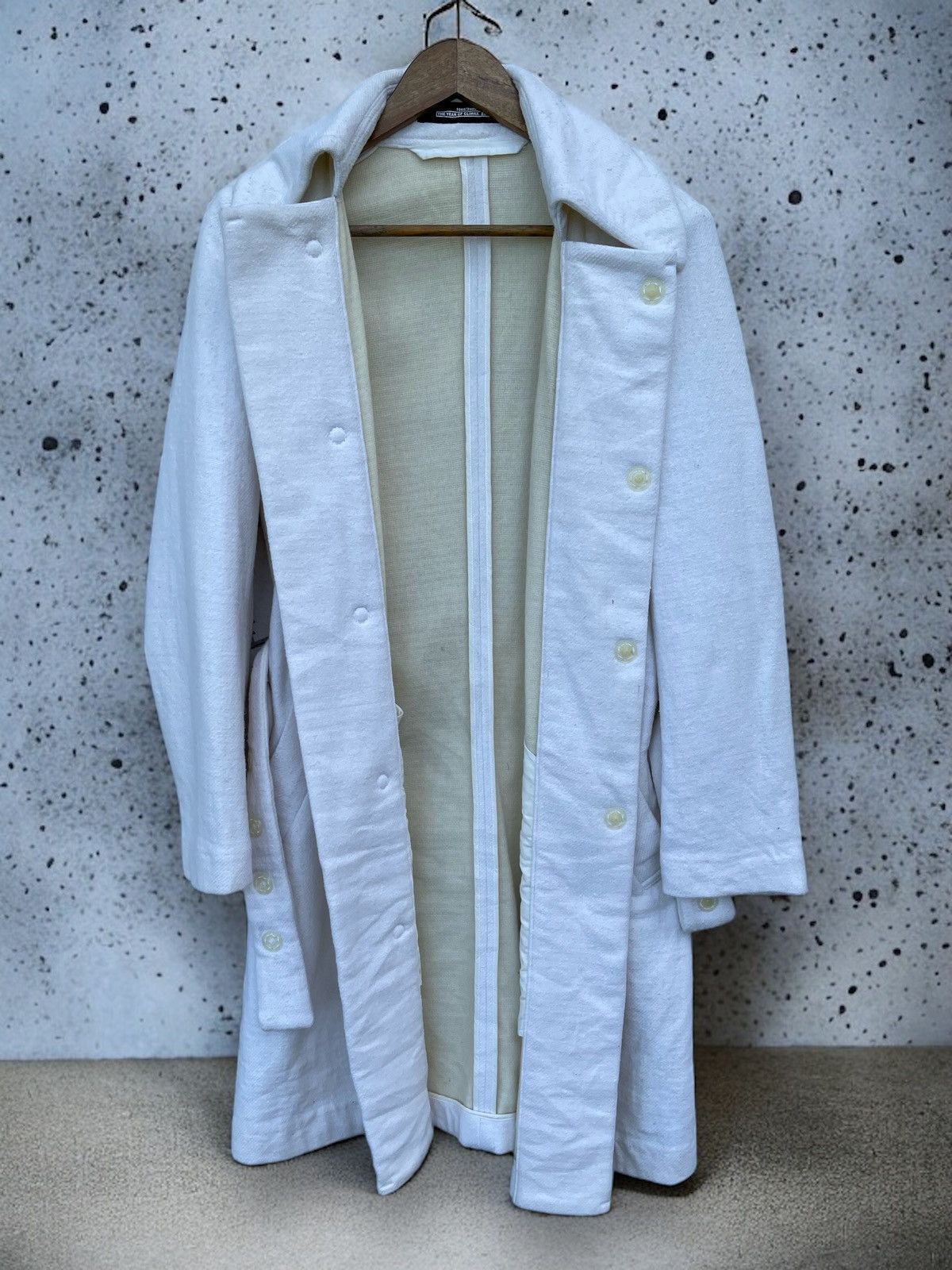 Issey Miyake 🔥AW 1999/2000 Zucca "The Year Of Climax" Belt Trench Coat Size US M / EU 48-50 / 2 - 5 Thumbnail