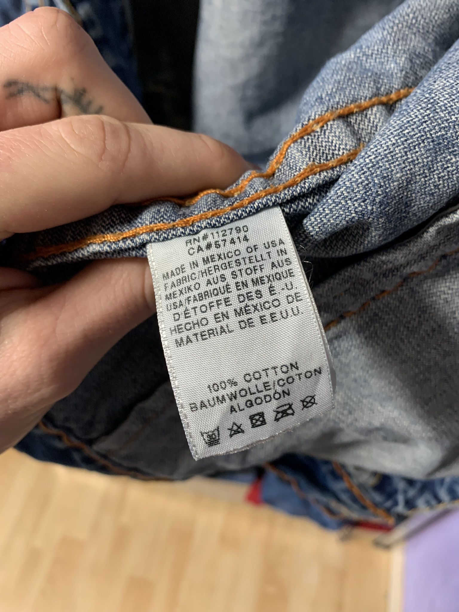 True Religion True Religion Trucker Jean Jacket Jimmy Super T Mens 3XL Size US XL / EU 56 / 4 - 5 Thumbnail