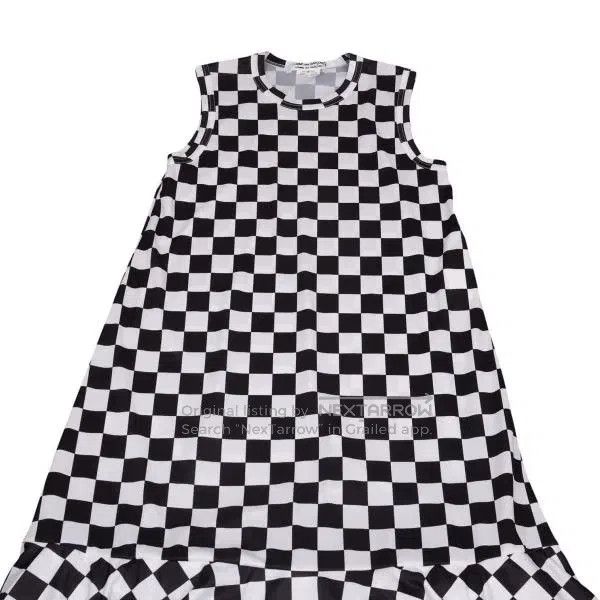 Comme des Garcons Comme Des Garcons Black and white vintage checkered sheer Size S / US 4 / IT 40 - 4 Thumbnail