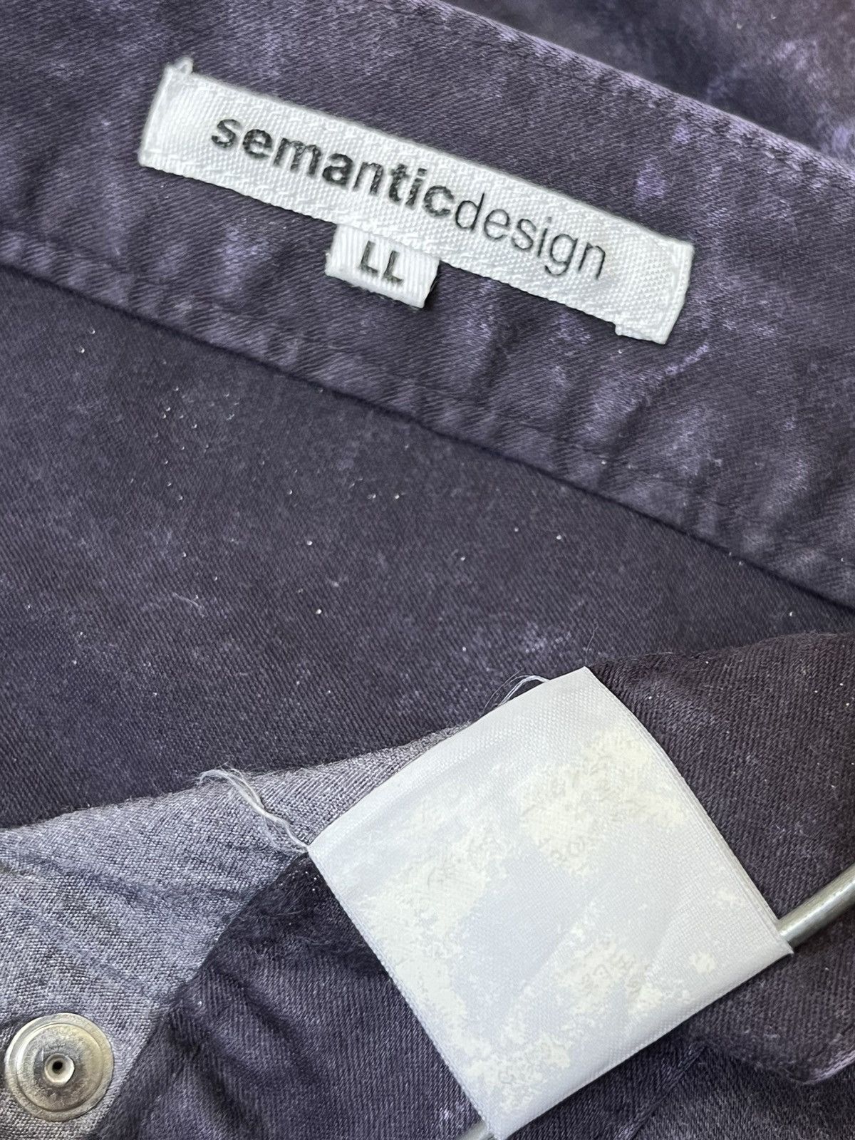 Tornado Mart FLARED🔥SICK VINTAGE SEMANTIC DESIGN TYE DYE FLARE JEANS Size US 34 / EU 50 - 18 Thumbnail