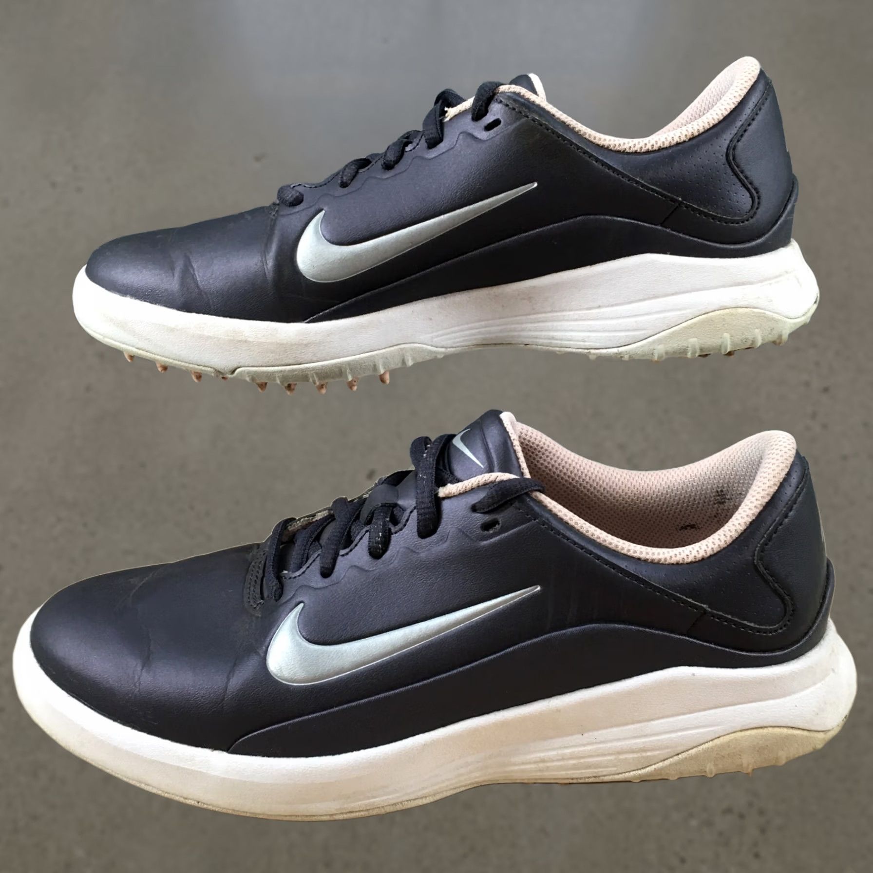Nike Nike Sneaker Womens 8.5 Blue Vapor Fitsole Golf Athletic Casual Comfort Leather Size US 9 / IT 39 - 1 Thumbnail