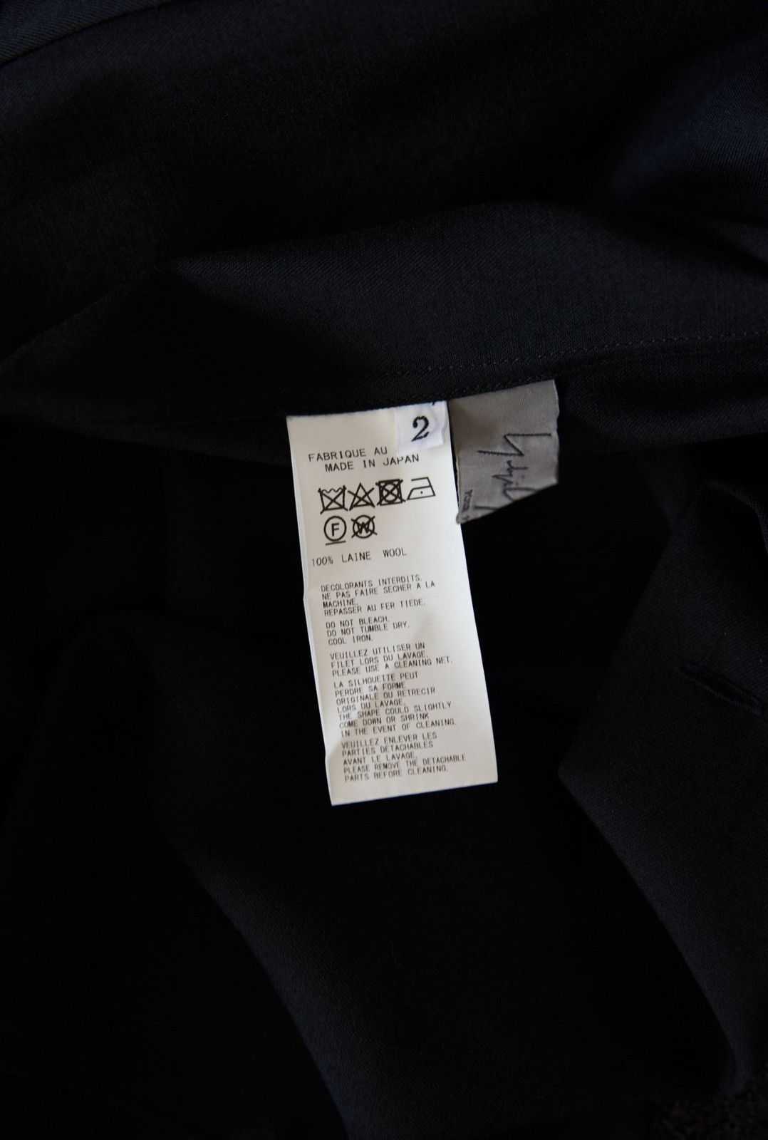 Yohji Yamamoto Yohji Yamamoto Pour Homme Chain Fastener Shirt - HR-B61-100 Size US M / EU 48-50 / 2 - 11 Thumbnail
