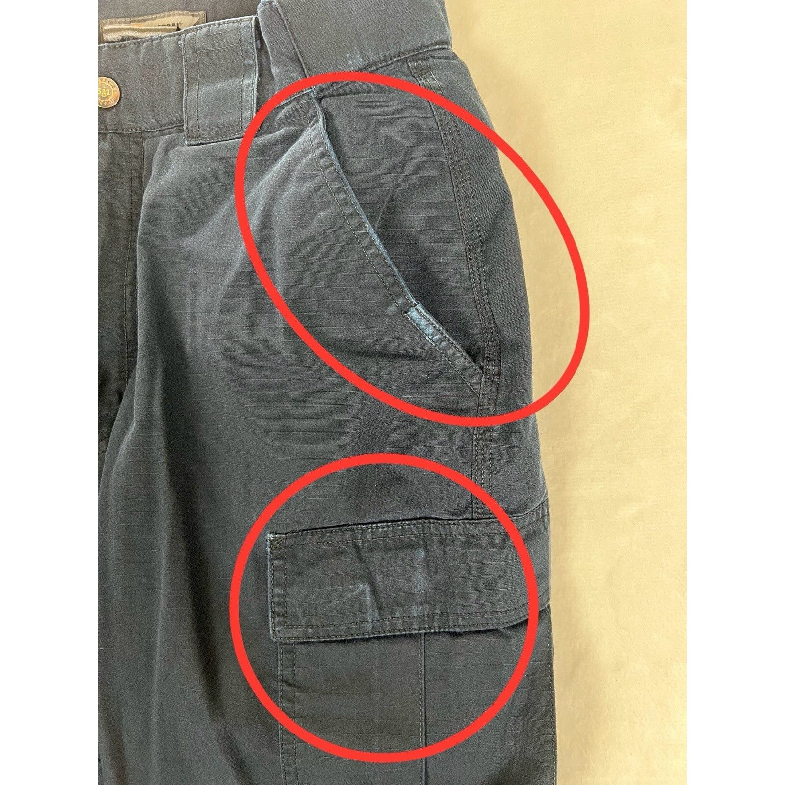 5.11 5.11 Tactical Pants Mens Medium Long Cargo Workwear Utility Size US 30 / EU 46 - 2 Thumbnail