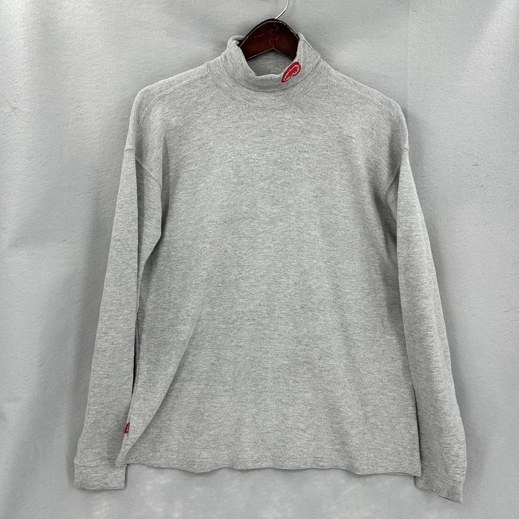 Ecko Unltd. VINTAGE Ecko Unltd Men's Turtleneck Shirt XL Gray Embroidered Logo Classic Hip Hop 90s Mens Size US XL / EU 56 / 4 - 2 Thumbnail