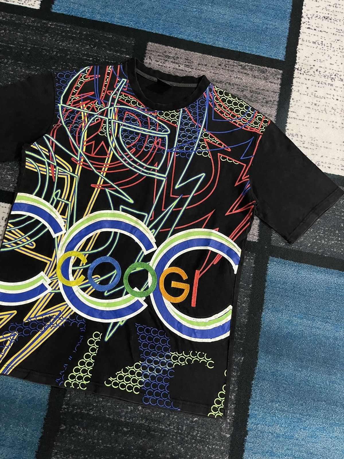 Coogi Vintage Coogi Overprint Embroidery logo Tshirt Size US XL / EU 56 / 4 - 3 Thumbnail