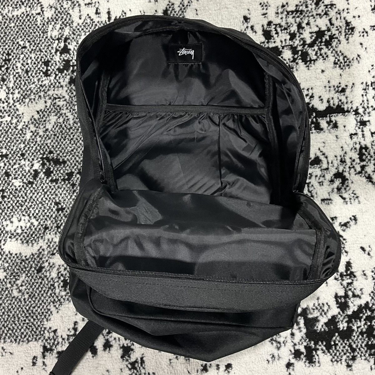 Stussy STUSSY STOCK BACKPACK IN BLACK Size ONE SIZE - 4 Thumbnail