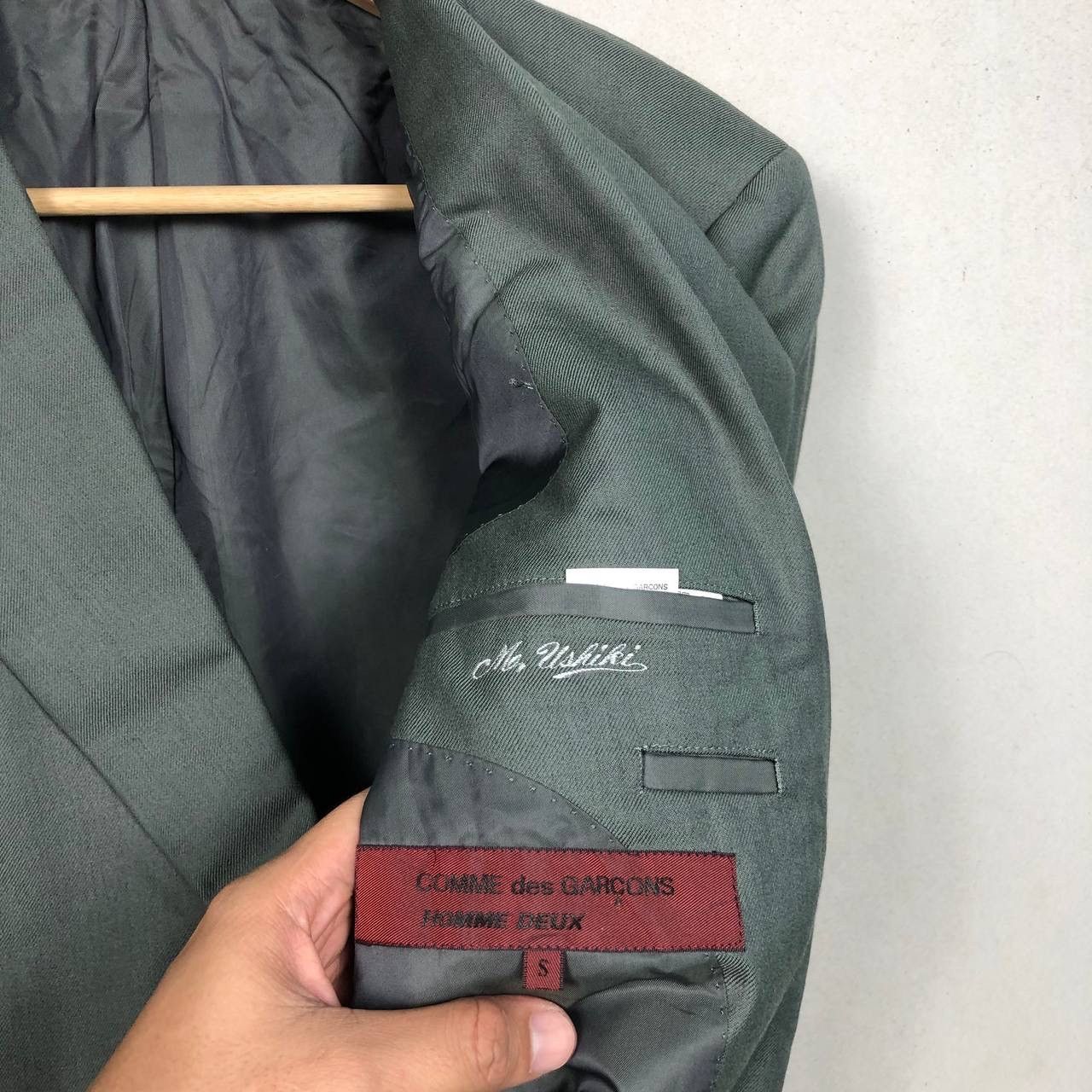 Comme des Garcons Comme Des Garcons Homme Deux Coat Jacket Blazer Size US S / EU 44-46 / 1 - 5 Thumbnail