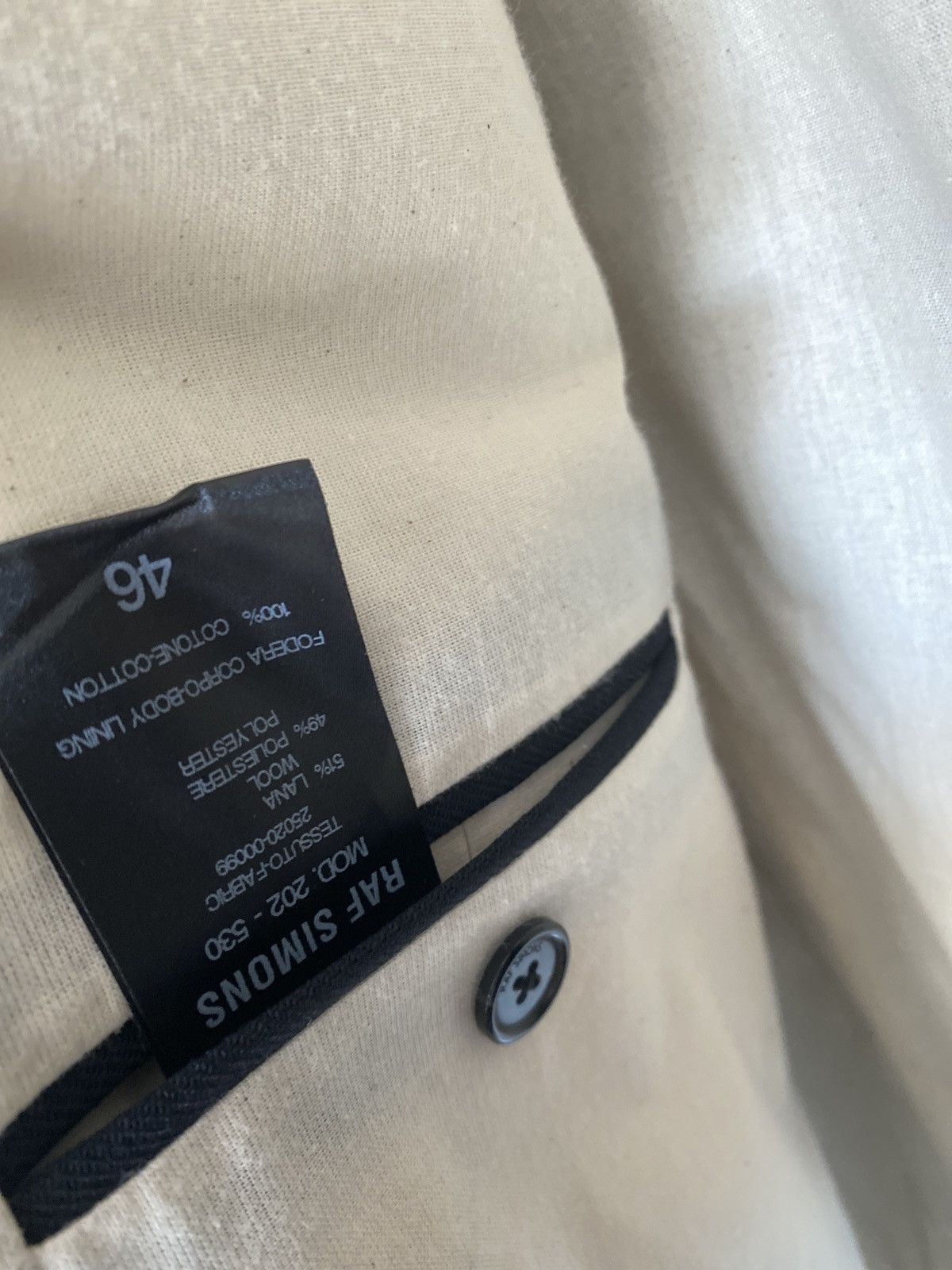 Raf Simons Raf Simons AW20 Size 46S - 4 Thumbnail