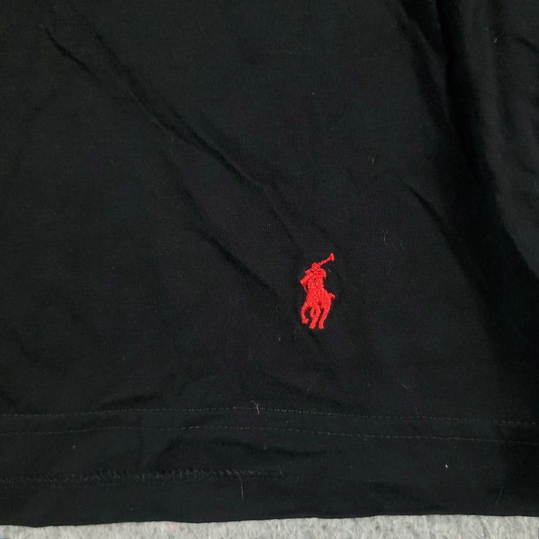 Ralph Lauren Ralph Lauren T-Shirt Men Large Black Pony Logo Short Sleeve Crew Neck Cotton Size US L / EU 52-54 / 3 - 3 Thumbnail