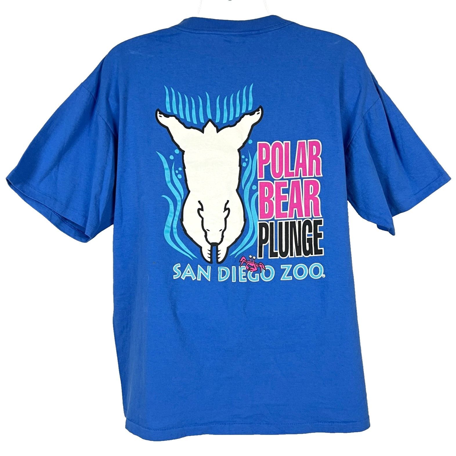 Other Polar Bear Plunge San Diego Zoo Mens Vtg T-Shirt size XL One Size US XL / EU 56 / 4 - 3 Thumbnail