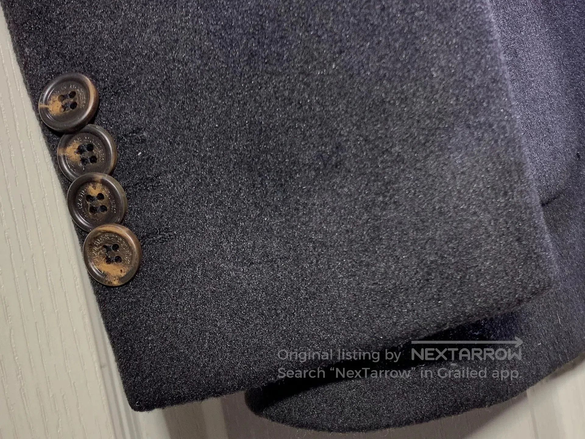 Alexander McQueen Alexander McQueen Men's Winter Wool Coat. Size US L / EU 52-54 / 3 - 5 Thumbnail
