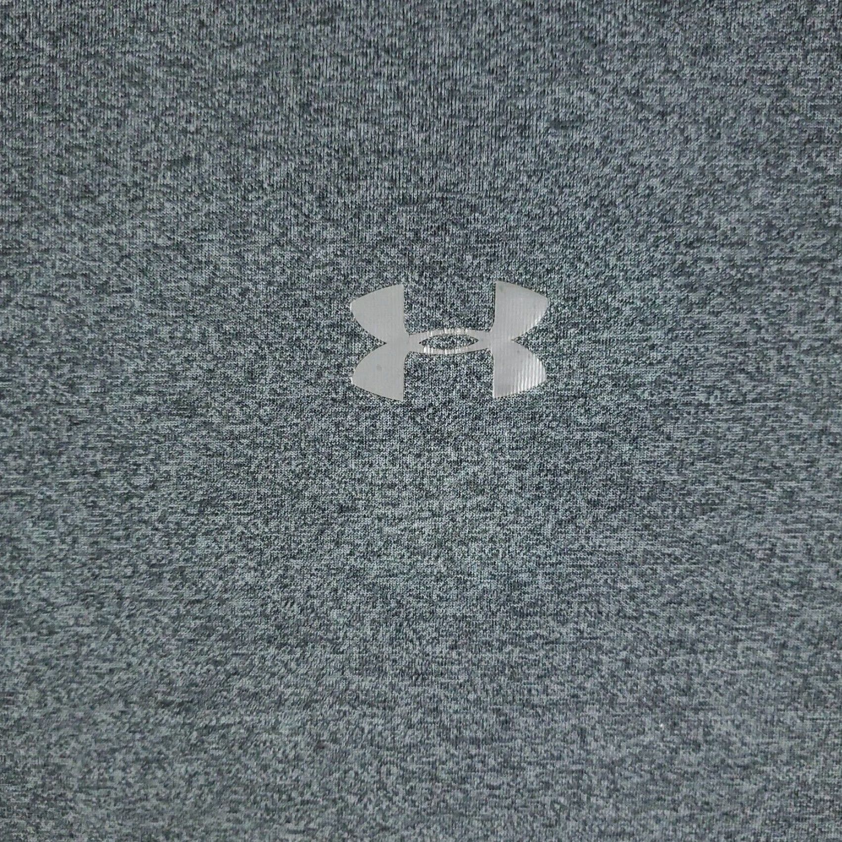 Under Armour Under Armour Gray Heatgear Active Work Out Short Sleeve T Shirt Large Stained Size US L / EU 52-54 / 3 - 2 Thumbnail