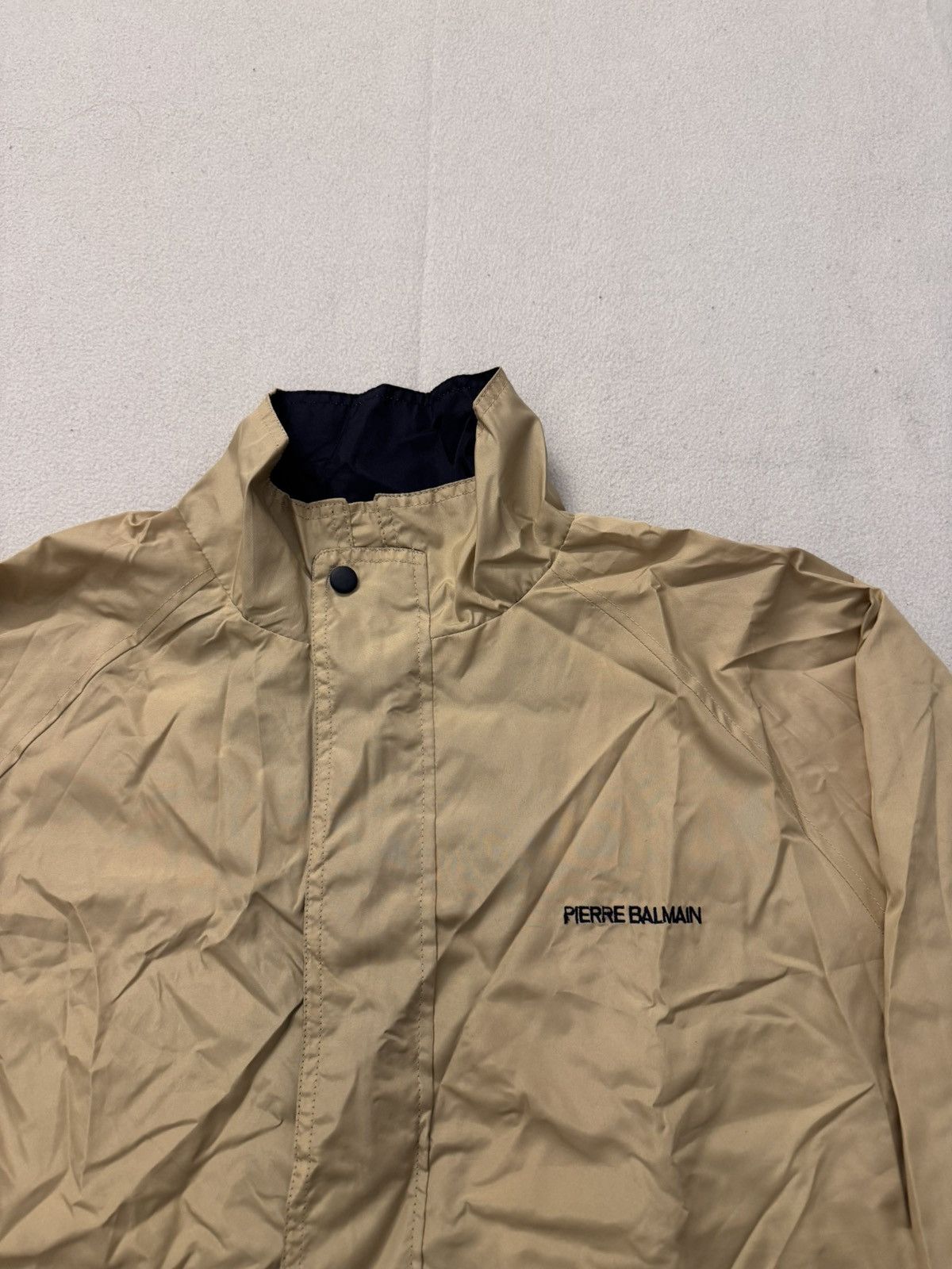 Pierre Balmain Pierre Balmain Vintage 90s Beige Light Jacket size XL Size US XL / EU 56 / 4 - 4 Thumbnail