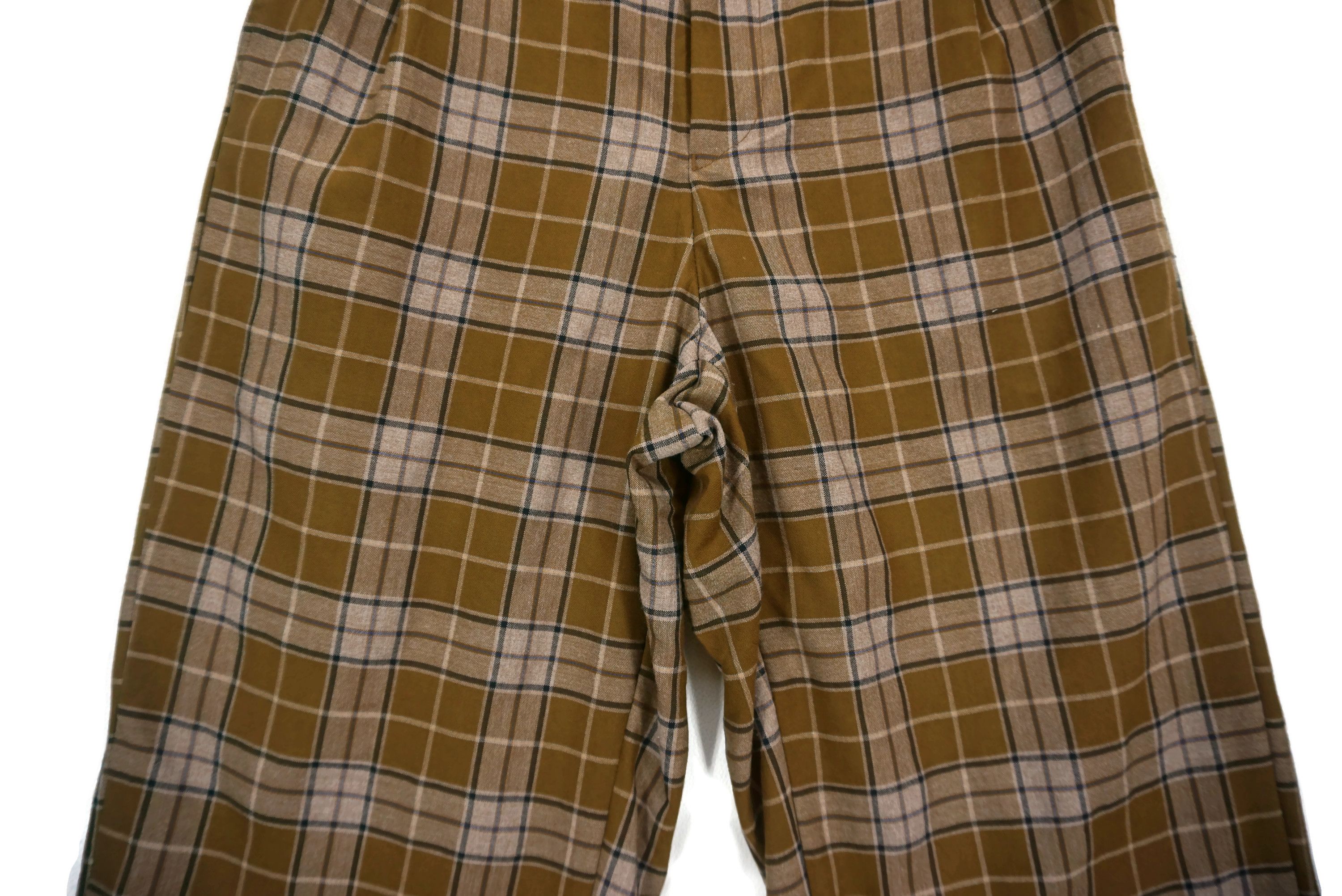 Japanese Brand JUNRED Pants Size W26xL26 High Waisted Wide Leg Cropped Size 26" / US 2 / IT 38 - 5 Thumbnail