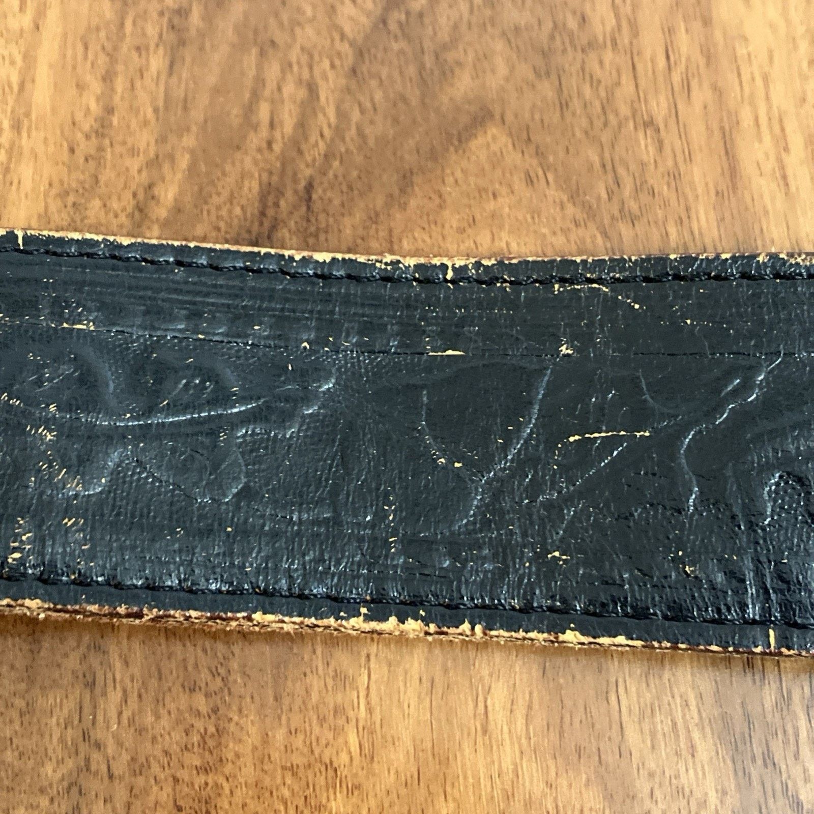 Other International Harvester Tractor 1970s Leather Belt & Buckle Size ONE SIZE - 10 Thumbnail